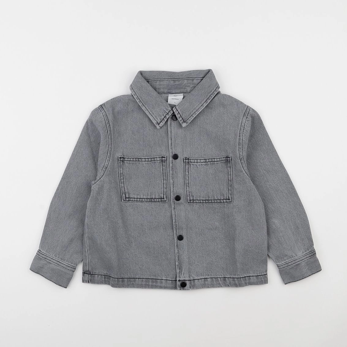 Wynken - Veste Good Day imprimé au dos Gris - 6 ans