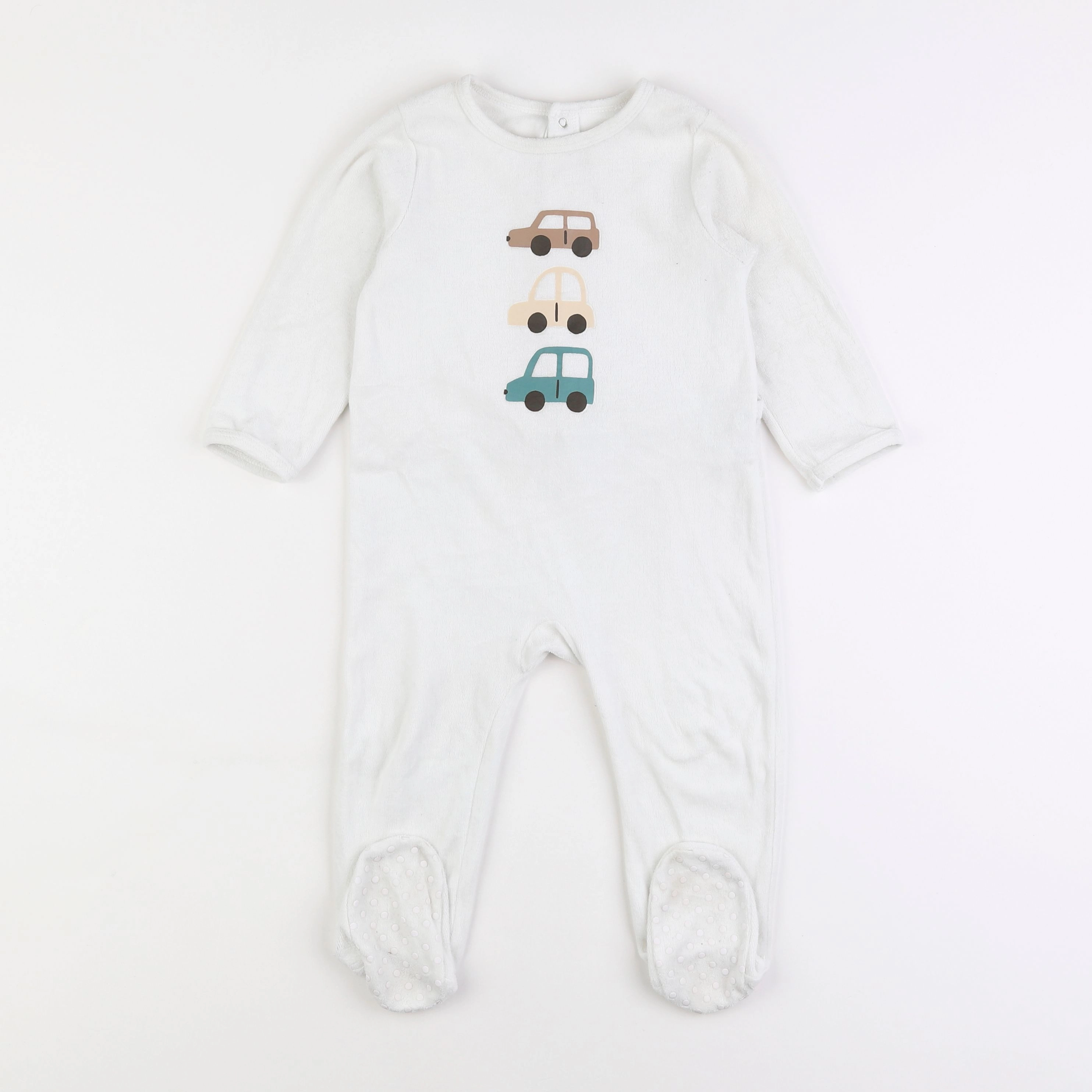 La Redoute - pyjama velours blanc - 2 ans