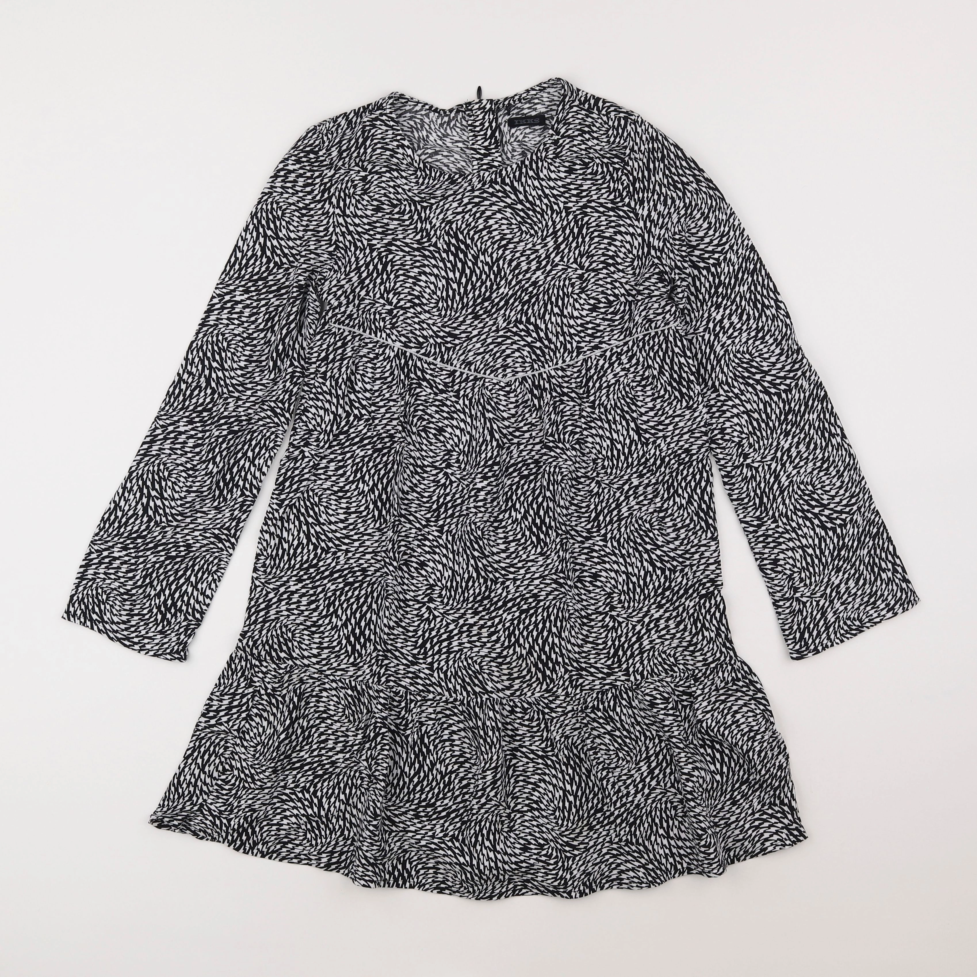 IKKS - robe noir - 8 ans