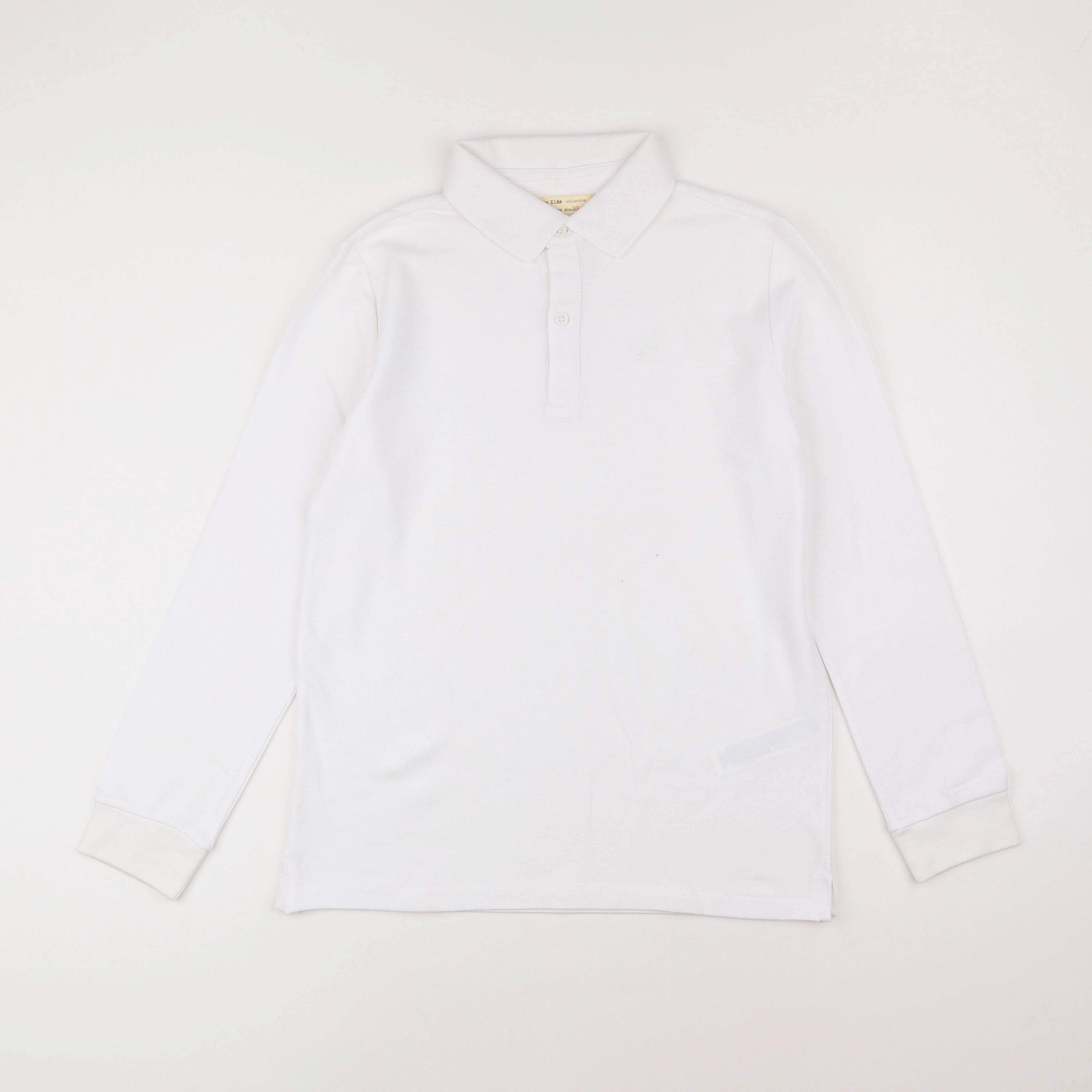 Zara - polo blanc - 11/12 ans