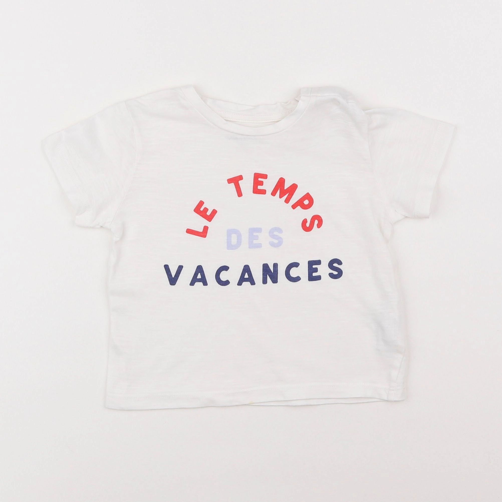 Boutchou - tee-shirt blanc - 18 mois