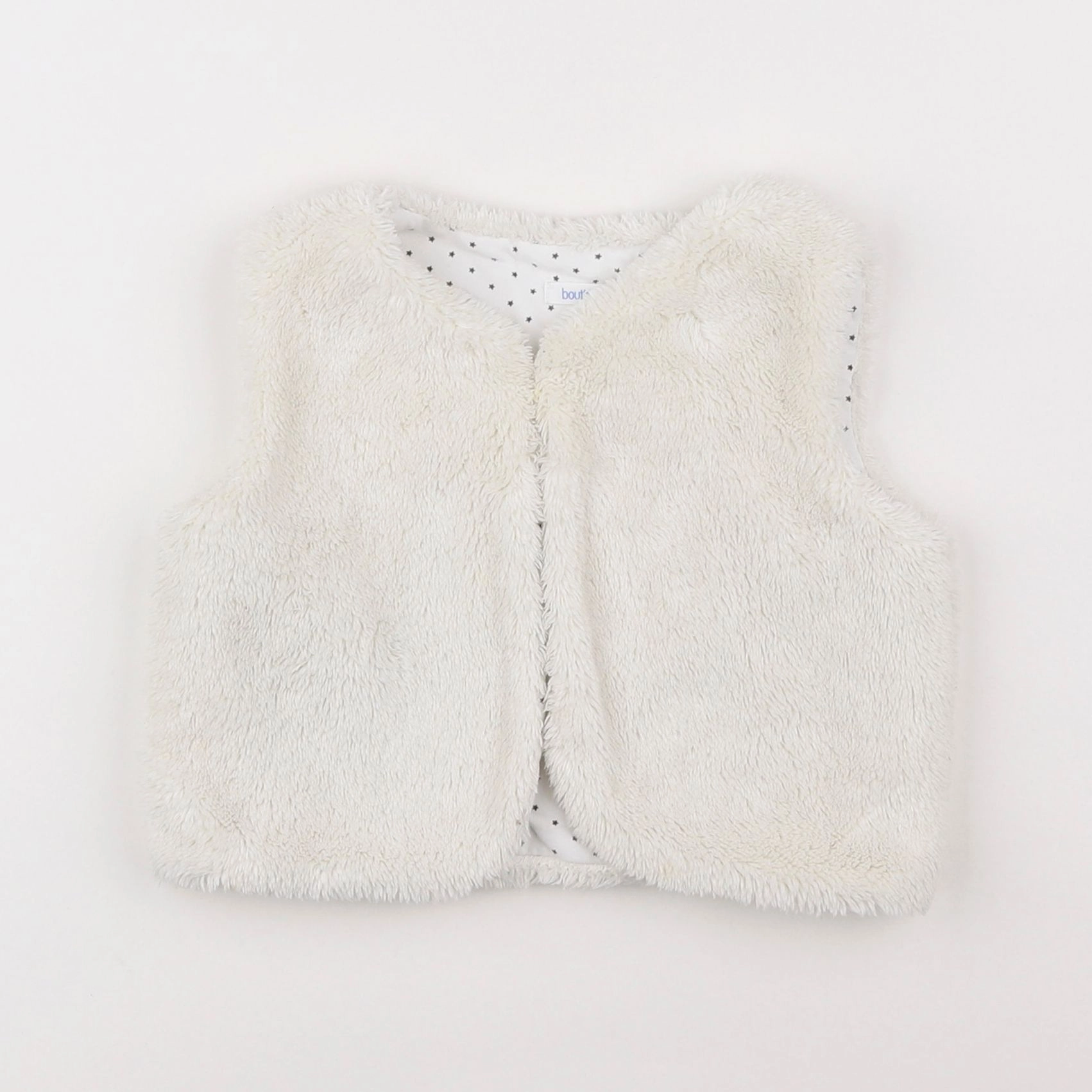 Boutchou - gilet blanc - 18 mois