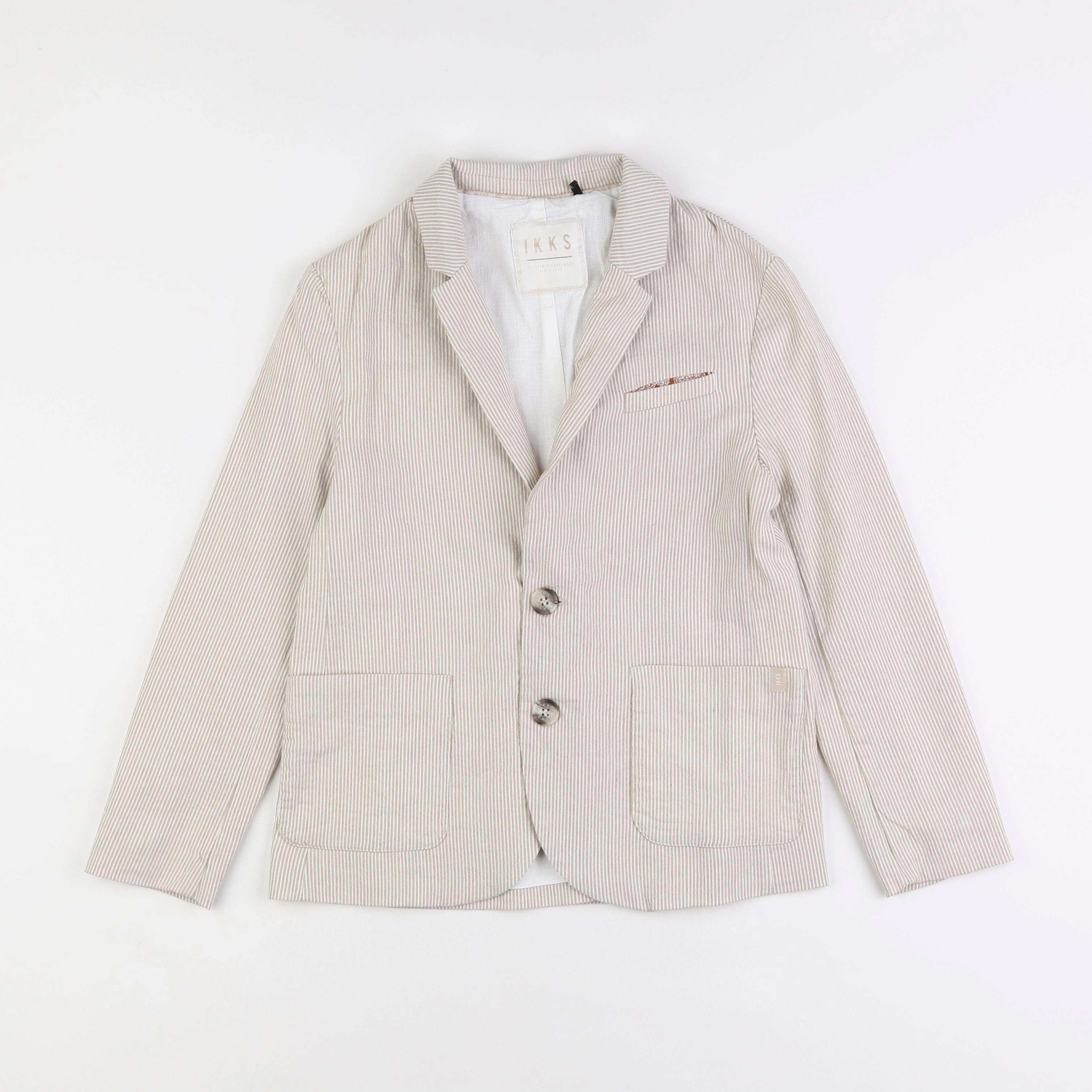 IKKS - veste beige - 10 ans
