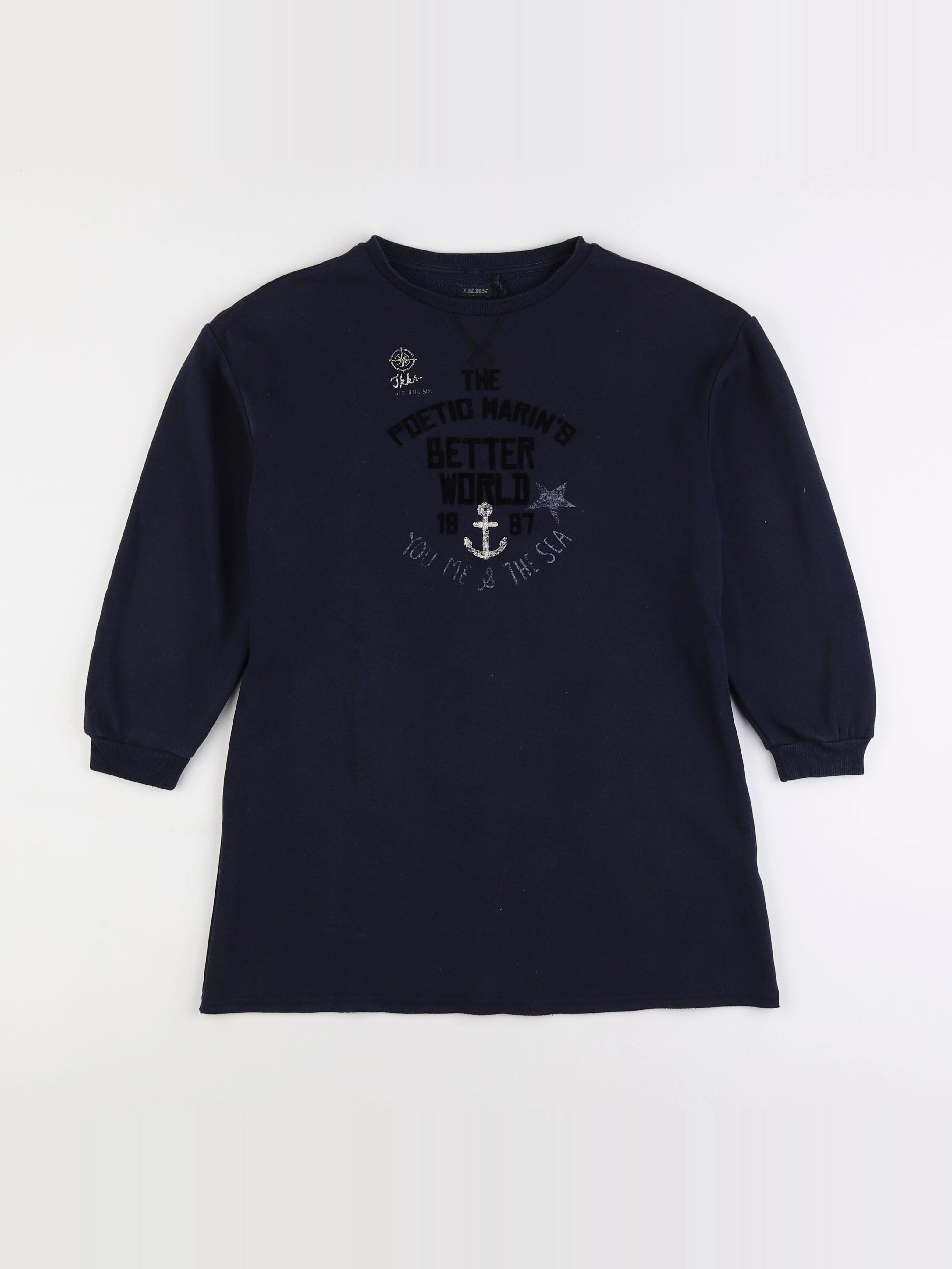IKKS - robe bleu - 12 ans