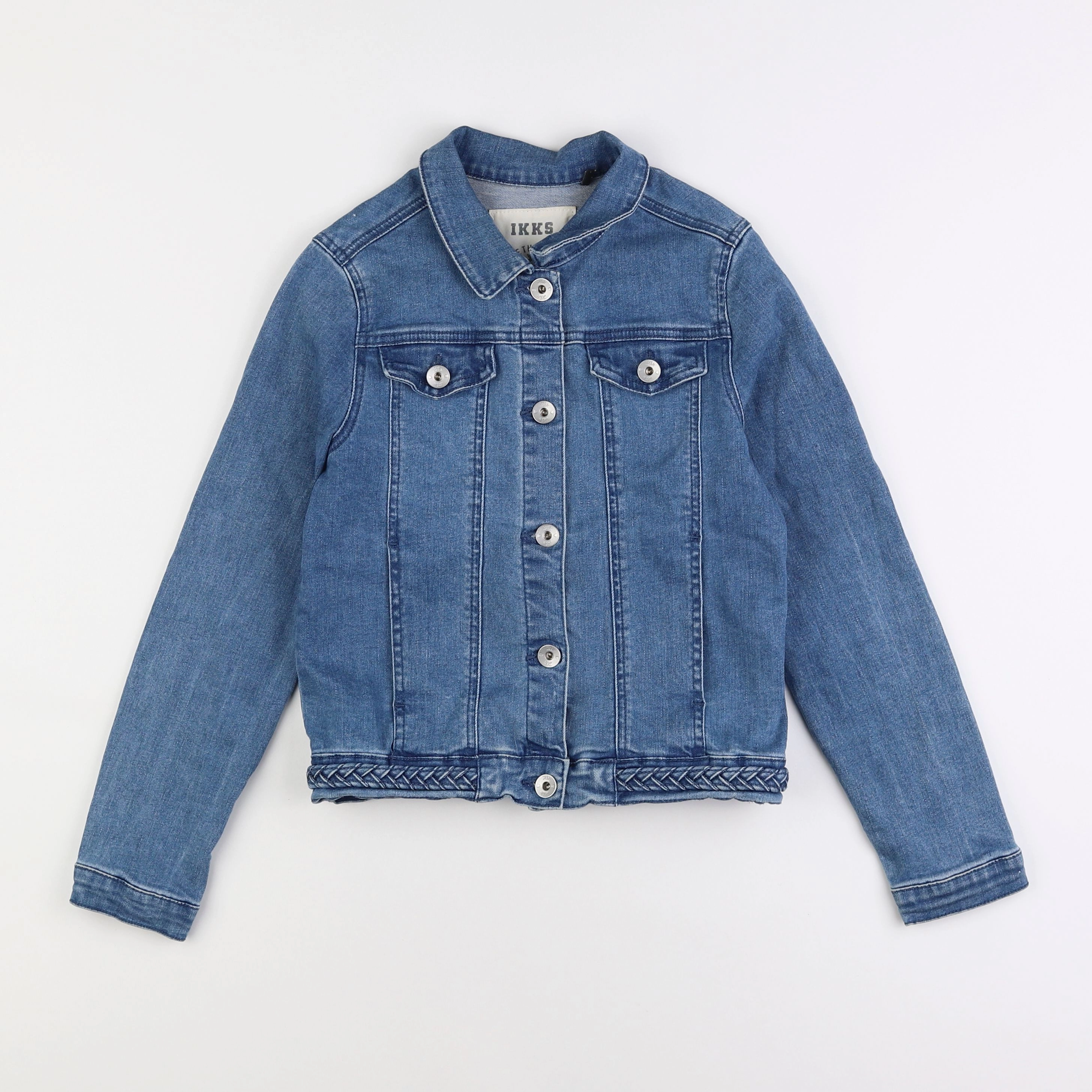 IKKS - veste bleu - 10 ans