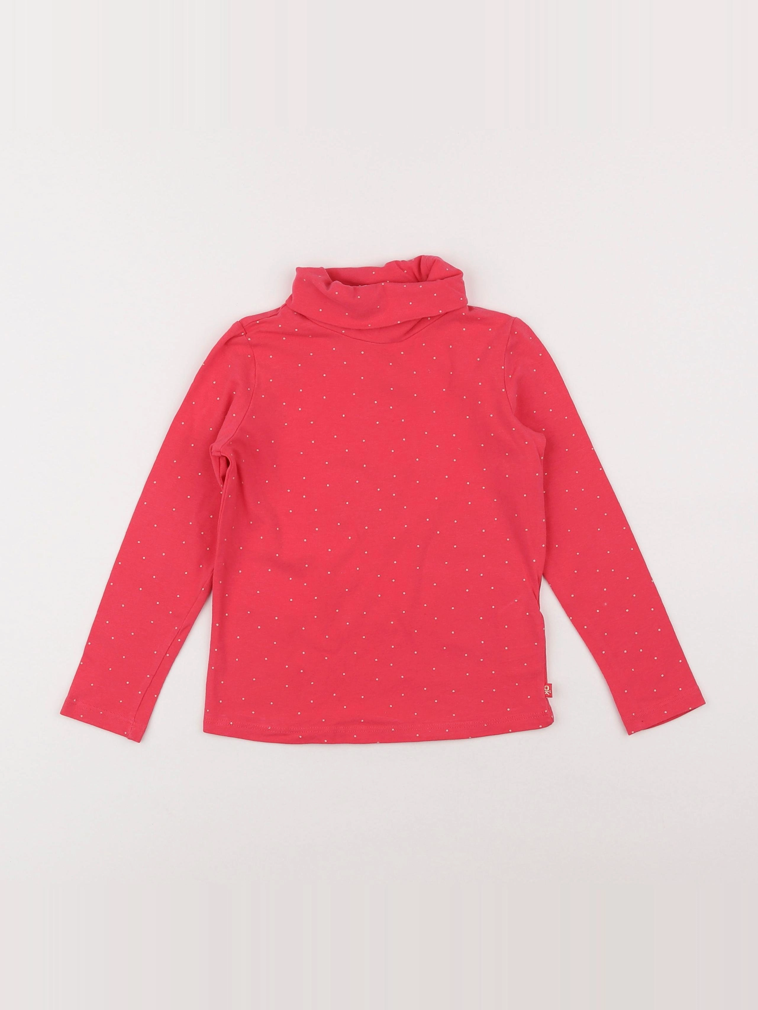 Okaidi - sous-pull rose - 4 ans