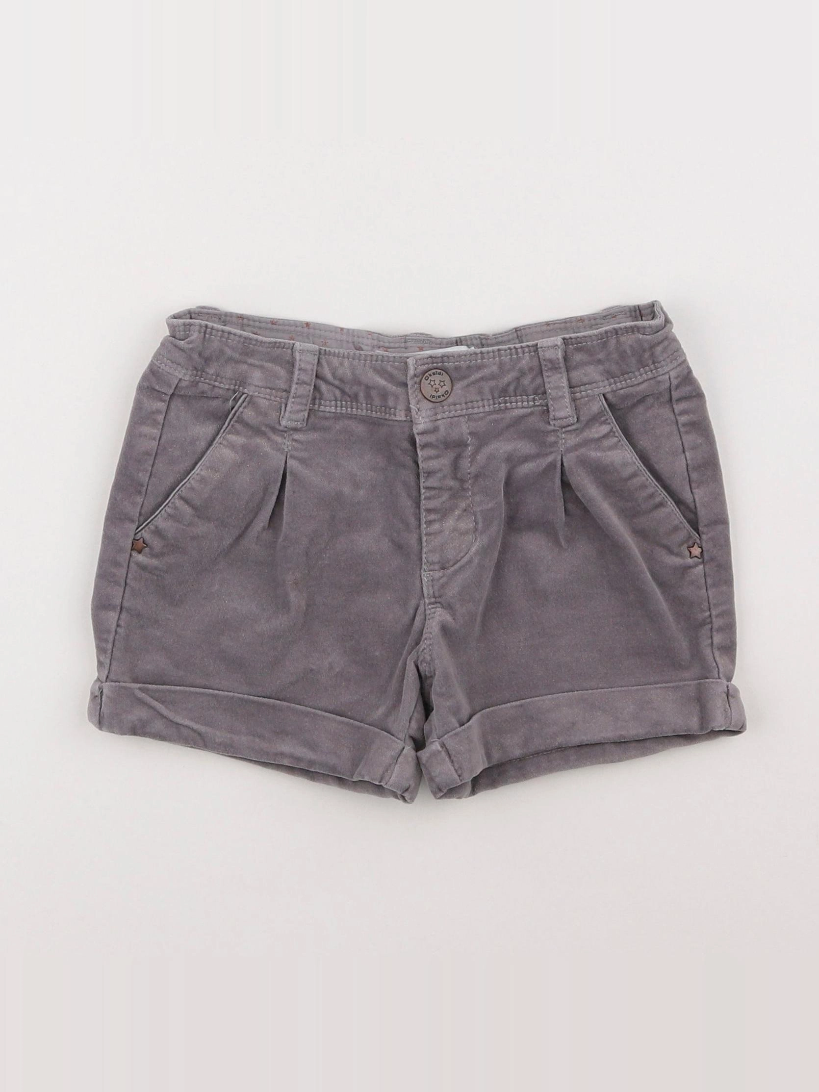 Okaidi - short gris - 5 ans