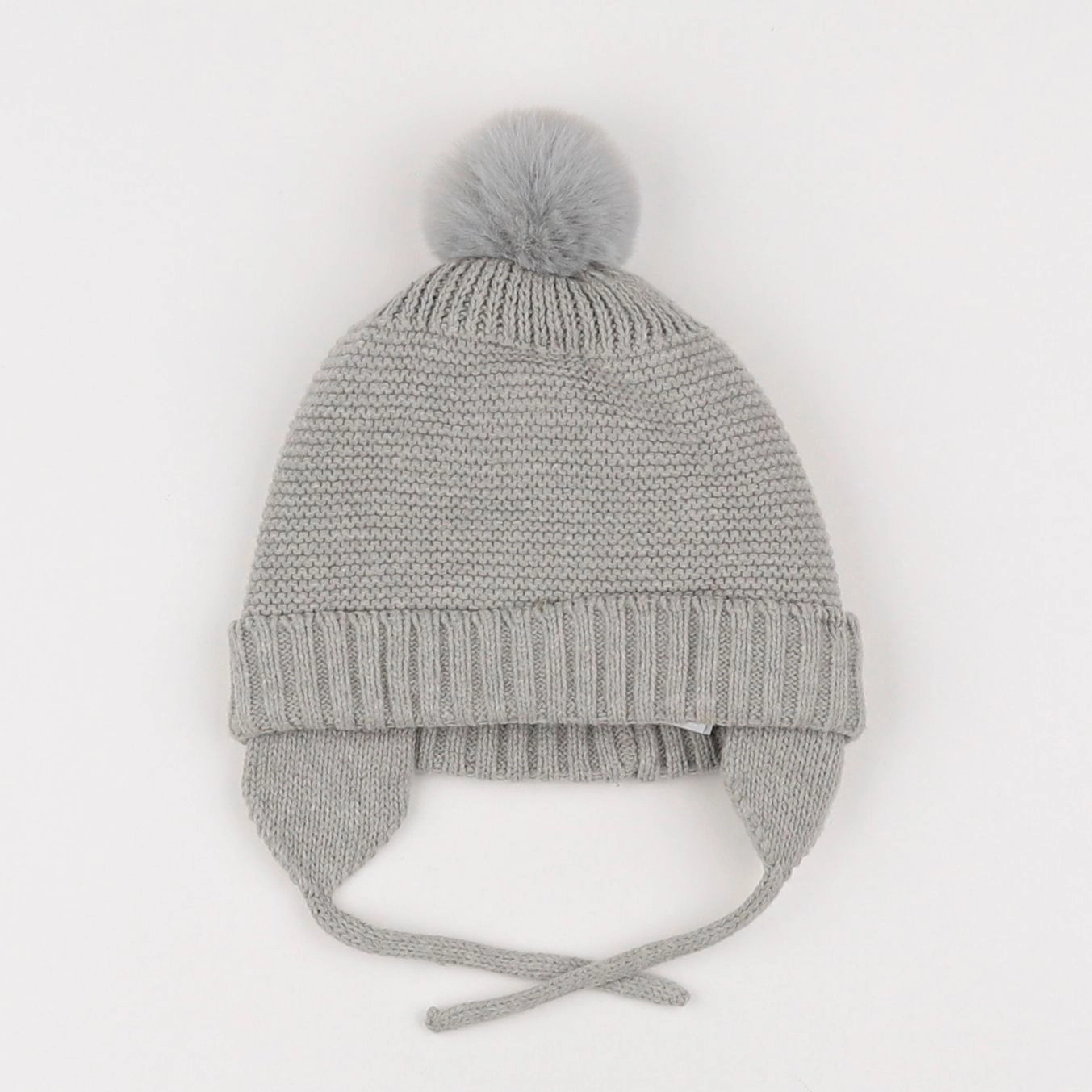 Vertbaudet - bonnet gris - 12/18 mois