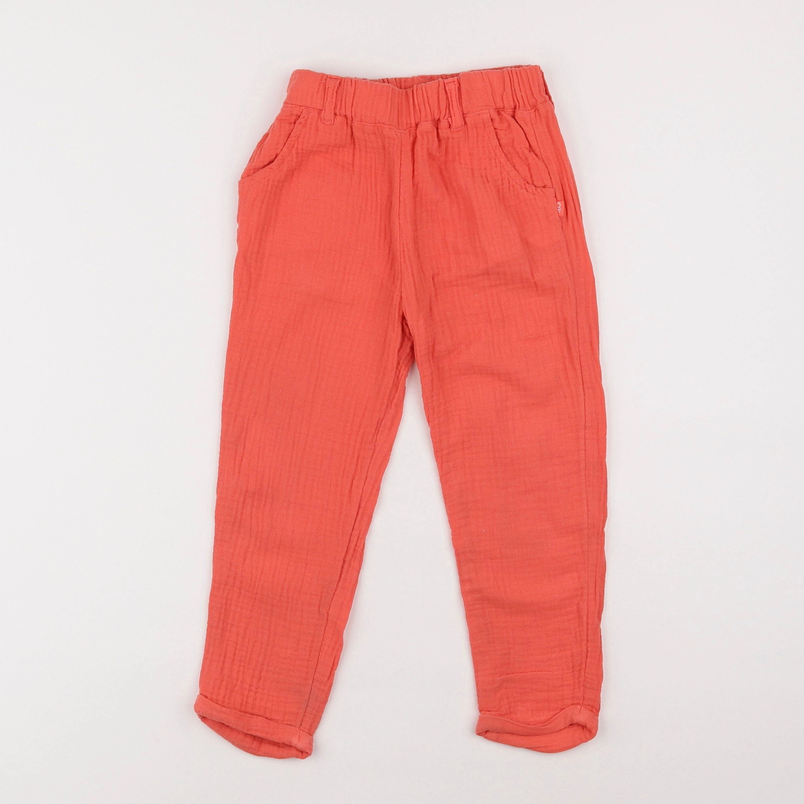 Okaidi - pantalon orange - 4 ans