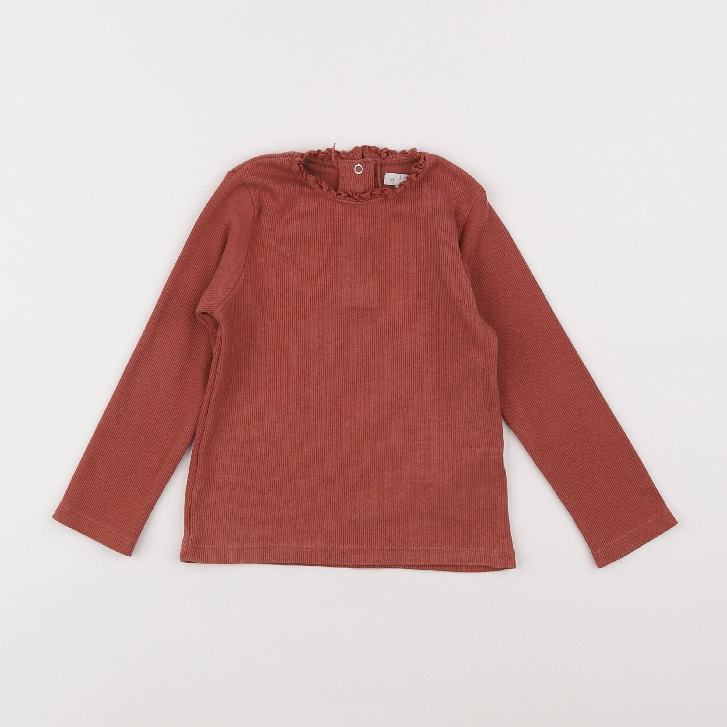 Vertbaudet - tee-shirt marron - 2 ans
