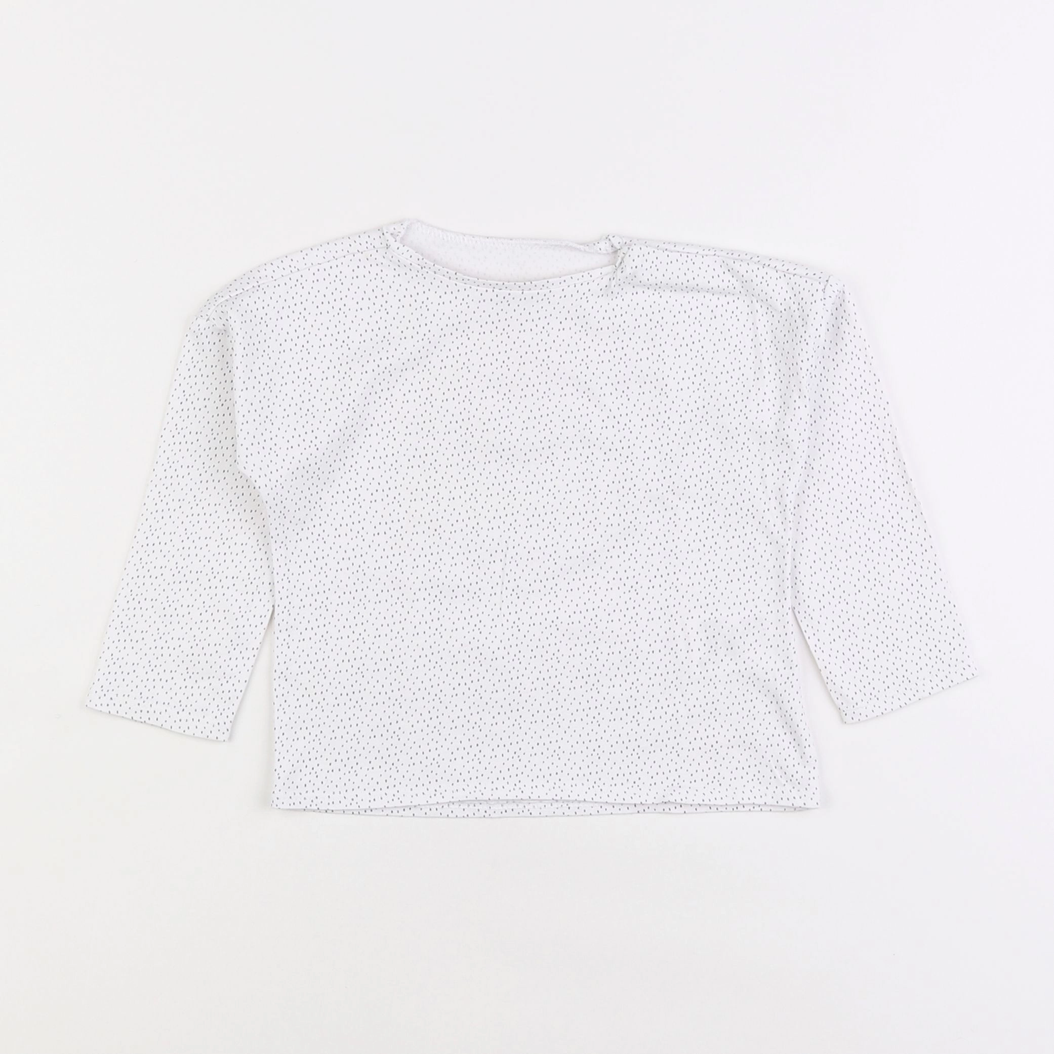 Vertbaudet - tee-shirt blanc - 18 mois
