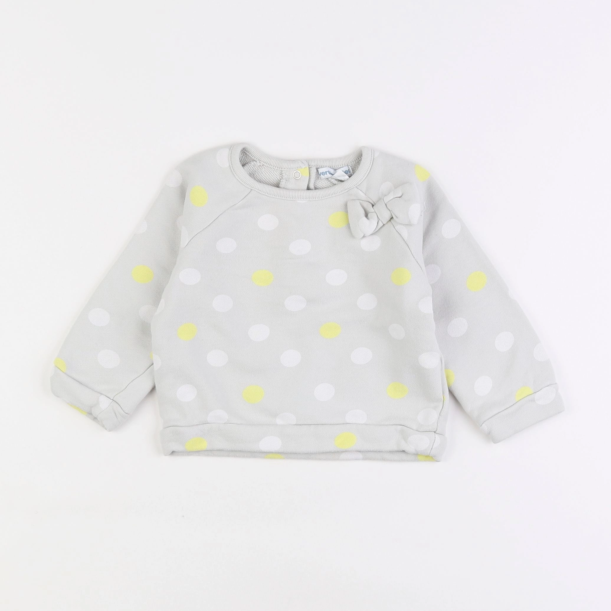 Vertbaudet - sweat multicolore - 18 mois