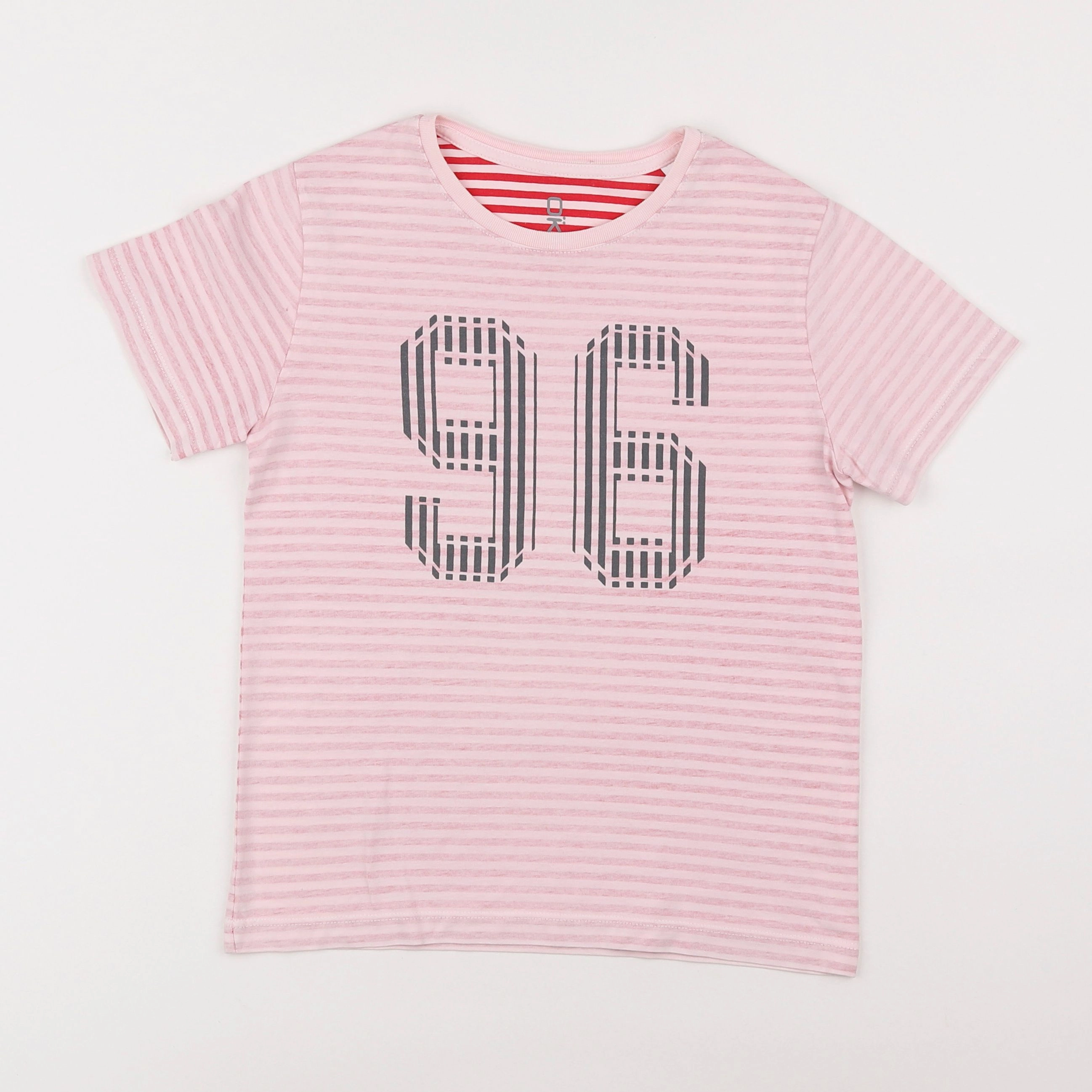 Okaidi - tee-shirt rose - 8 ans