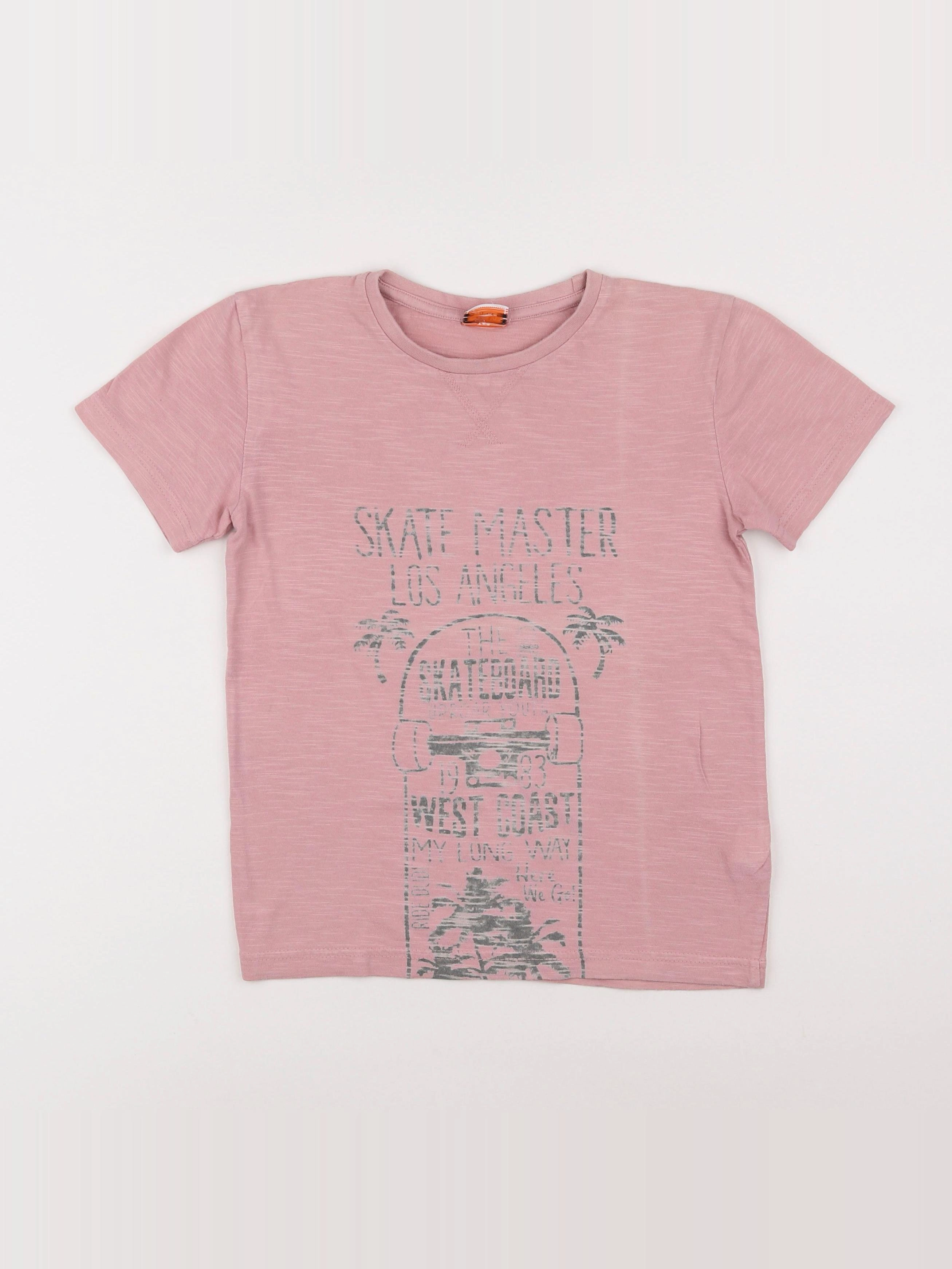 Tape à l'oeil - tee-shirt rose - 8 ans