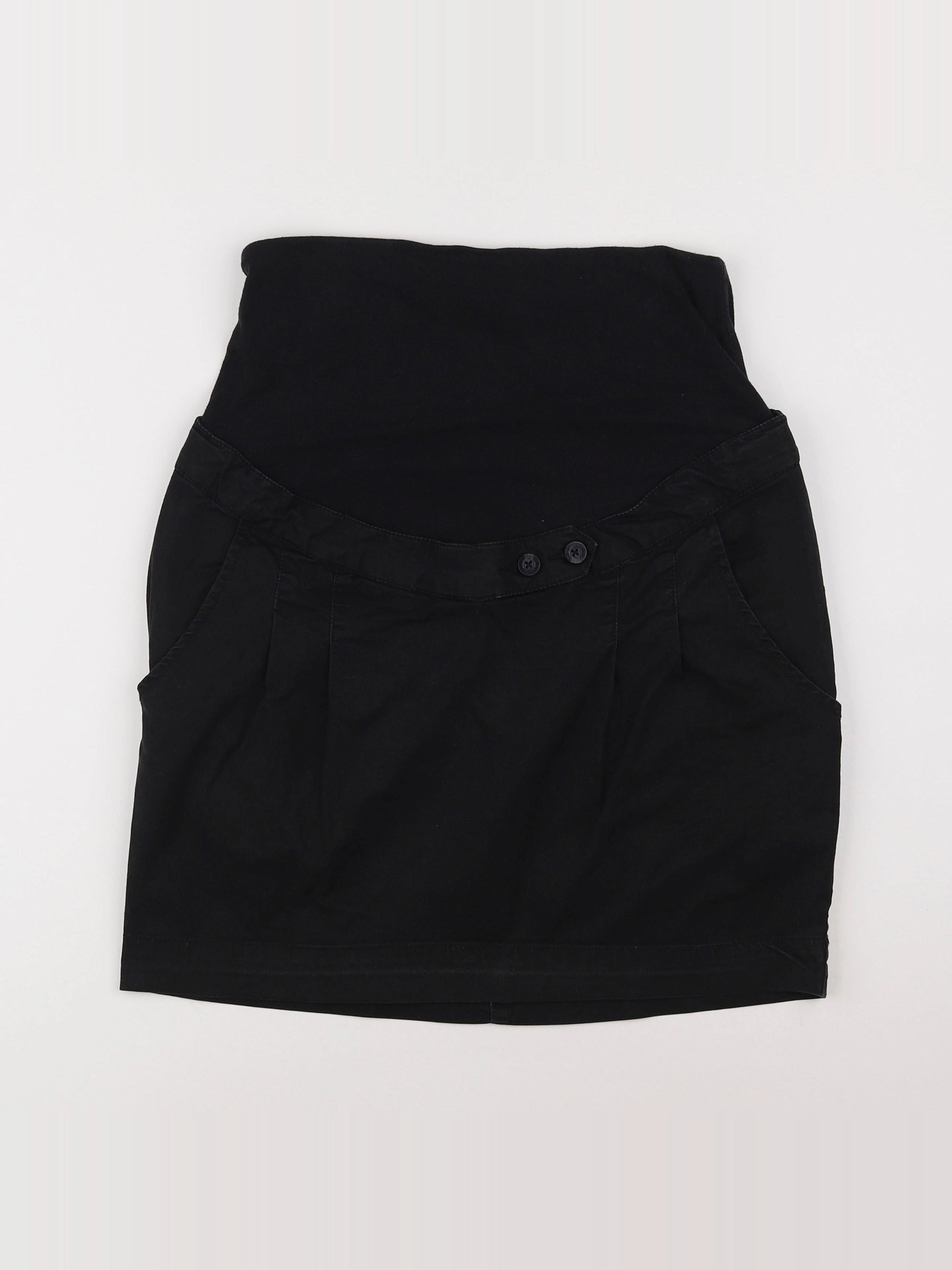 Vertbaudet - jupe grossesse noir - 40