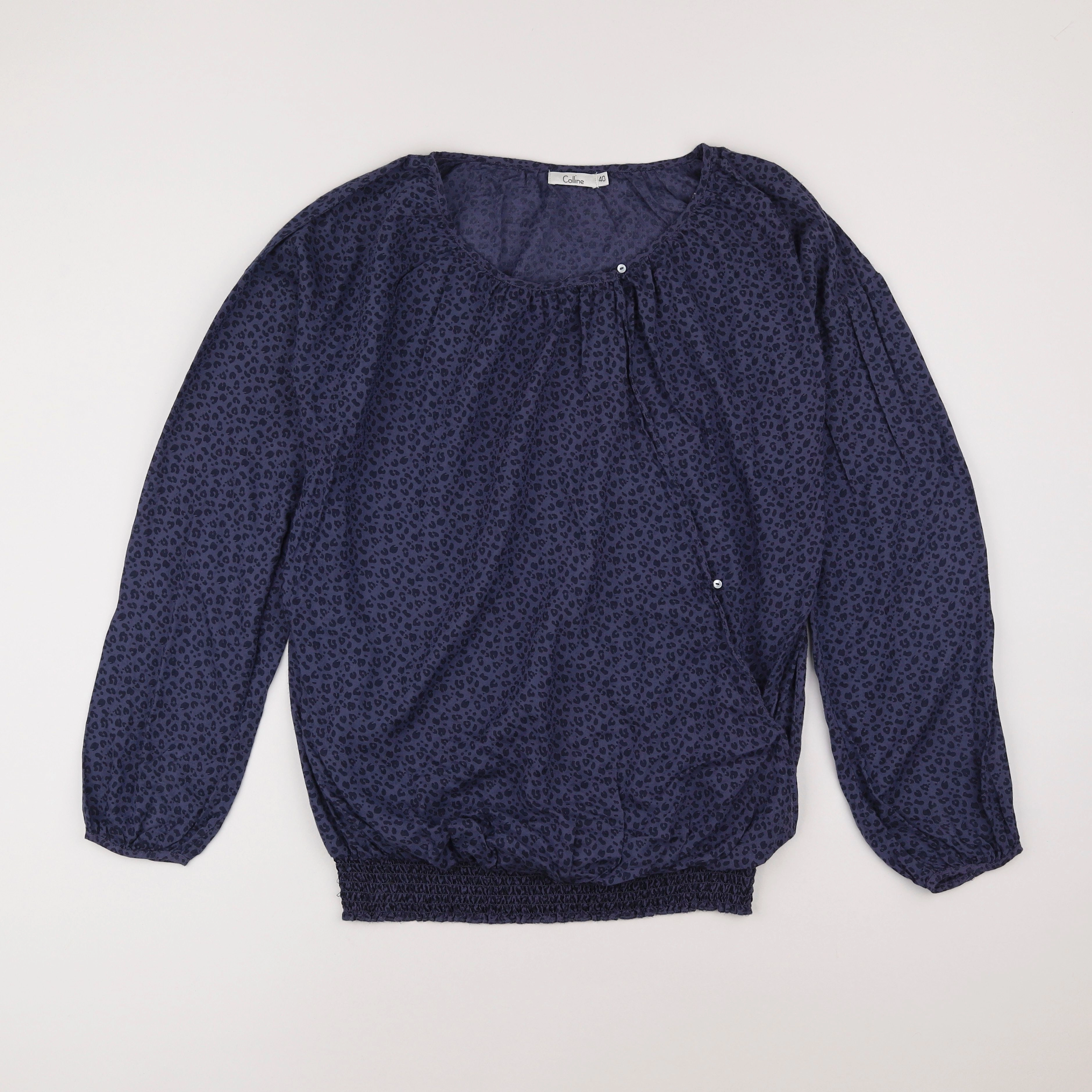 Vertbaudet - blouse grossesse bleu - 40