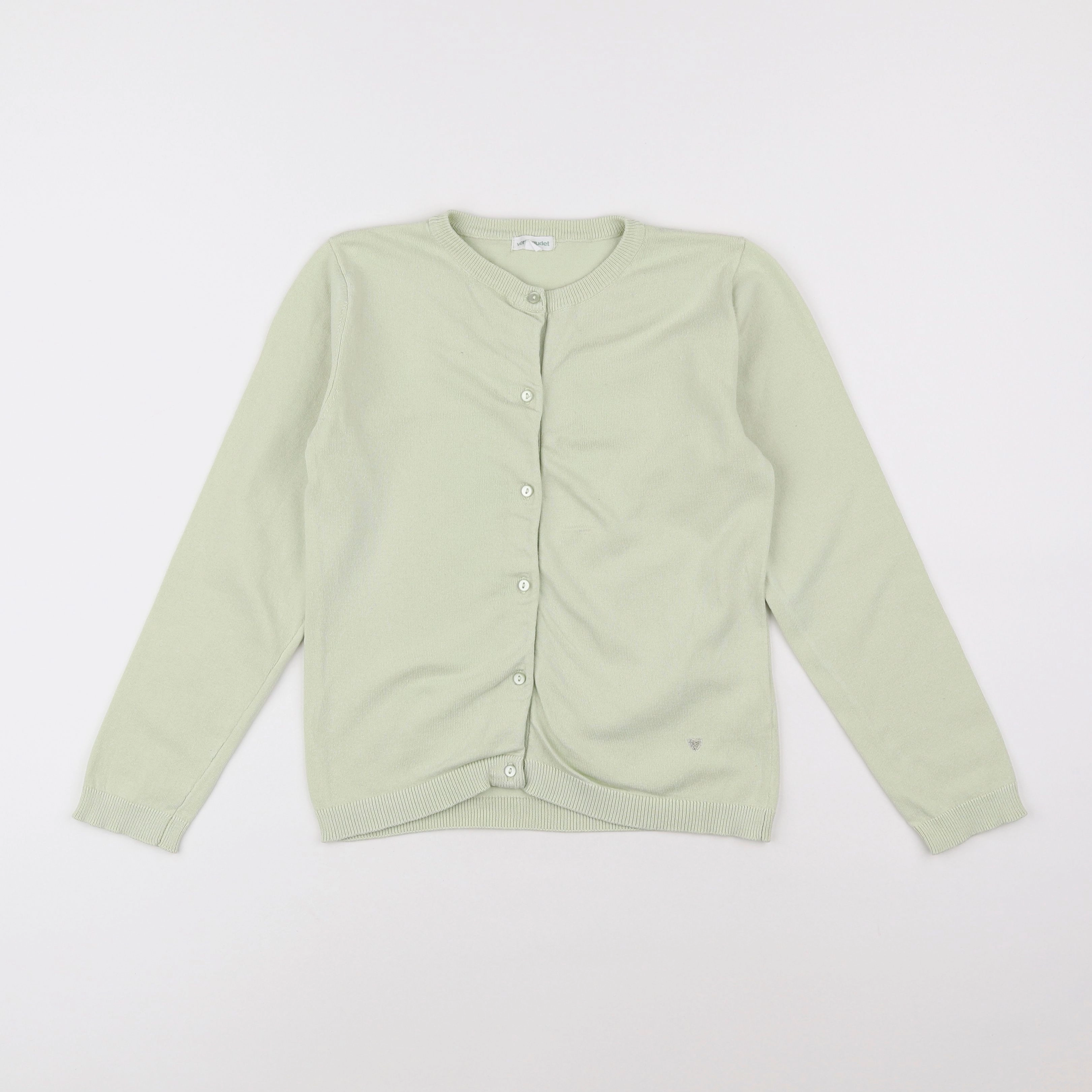 Vertbaudet - gilet vert - 9 ans