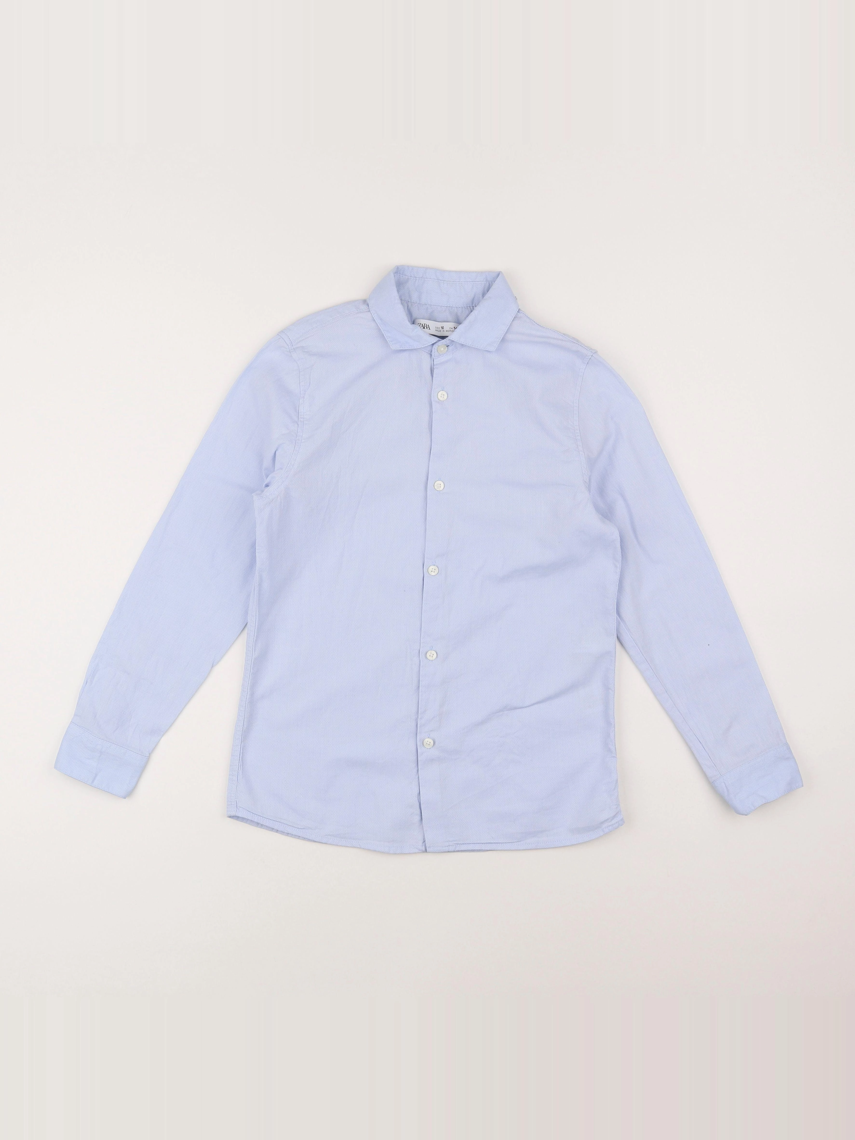 Zara - chemise bleu - 10 ans