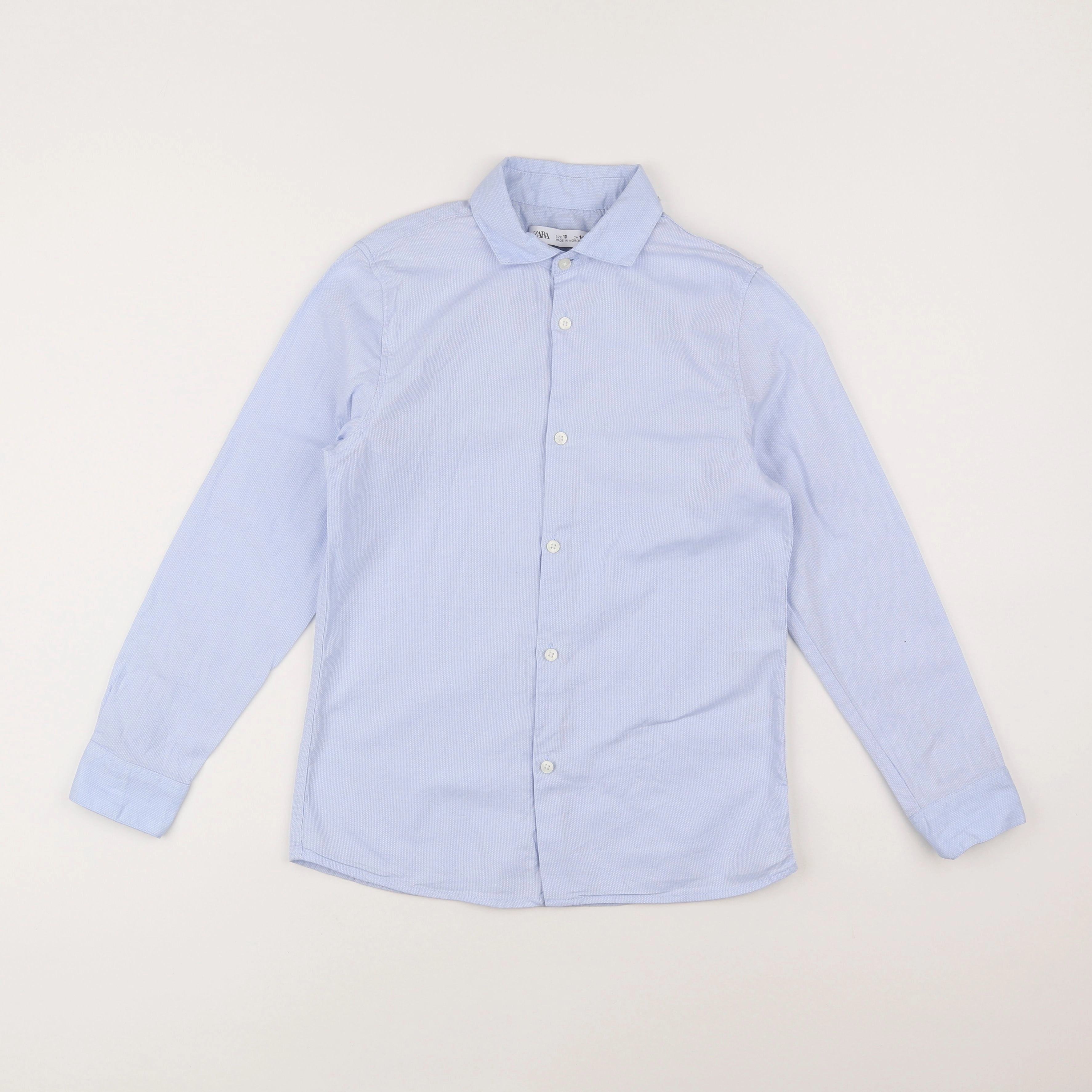 Zara - chemise bleu - 10 ans