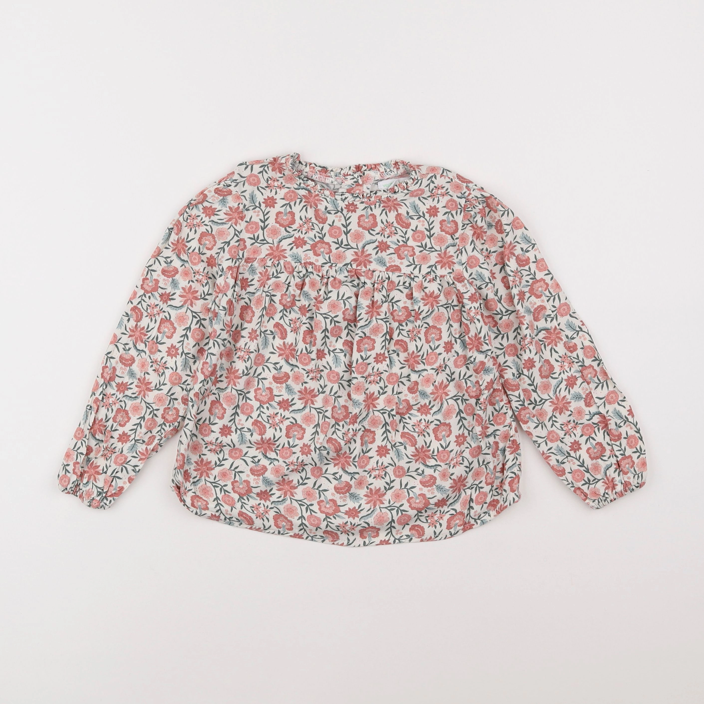 Vertbaudet - blouse rose - 4 ans