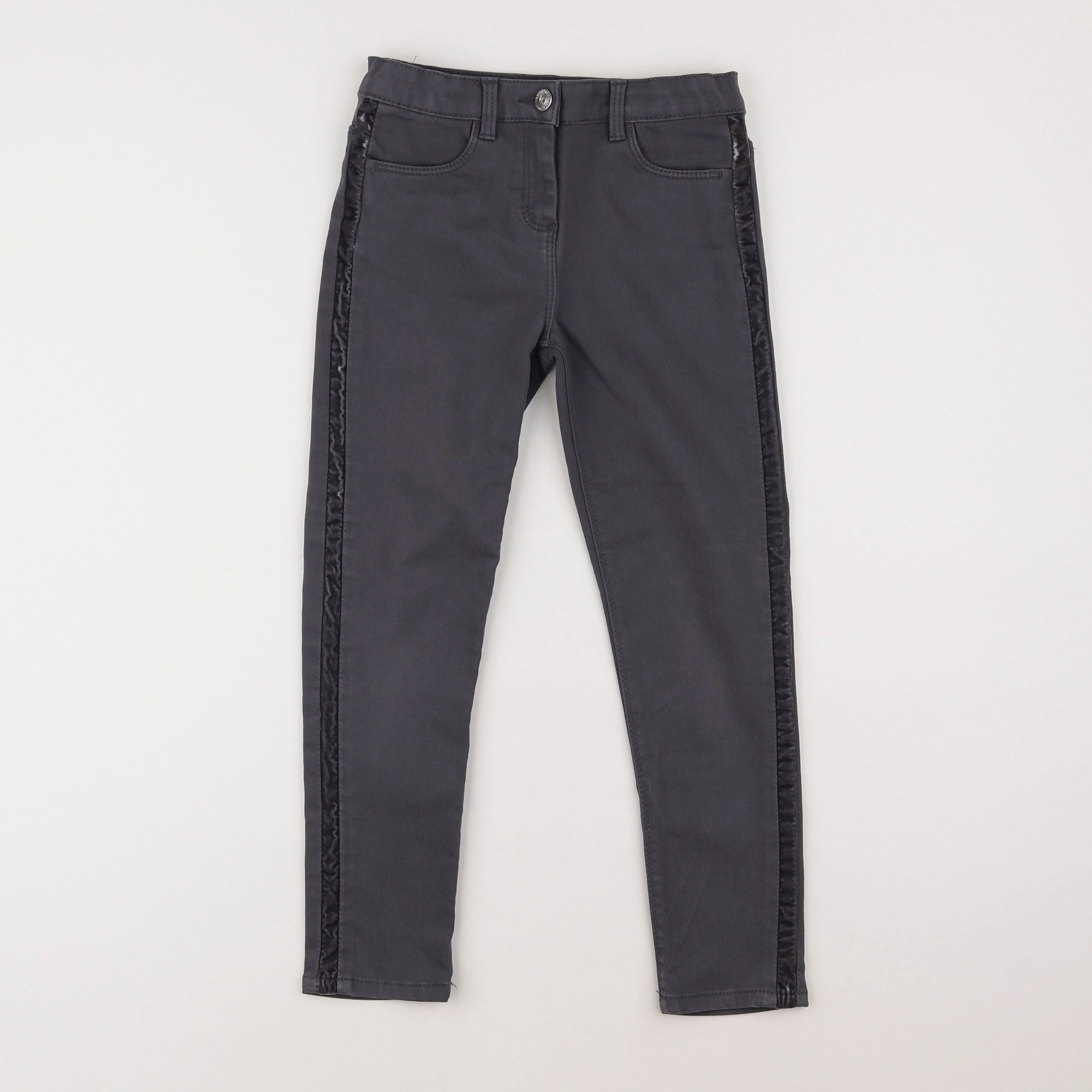 Vertbaudet - jean gris - 8 ans
