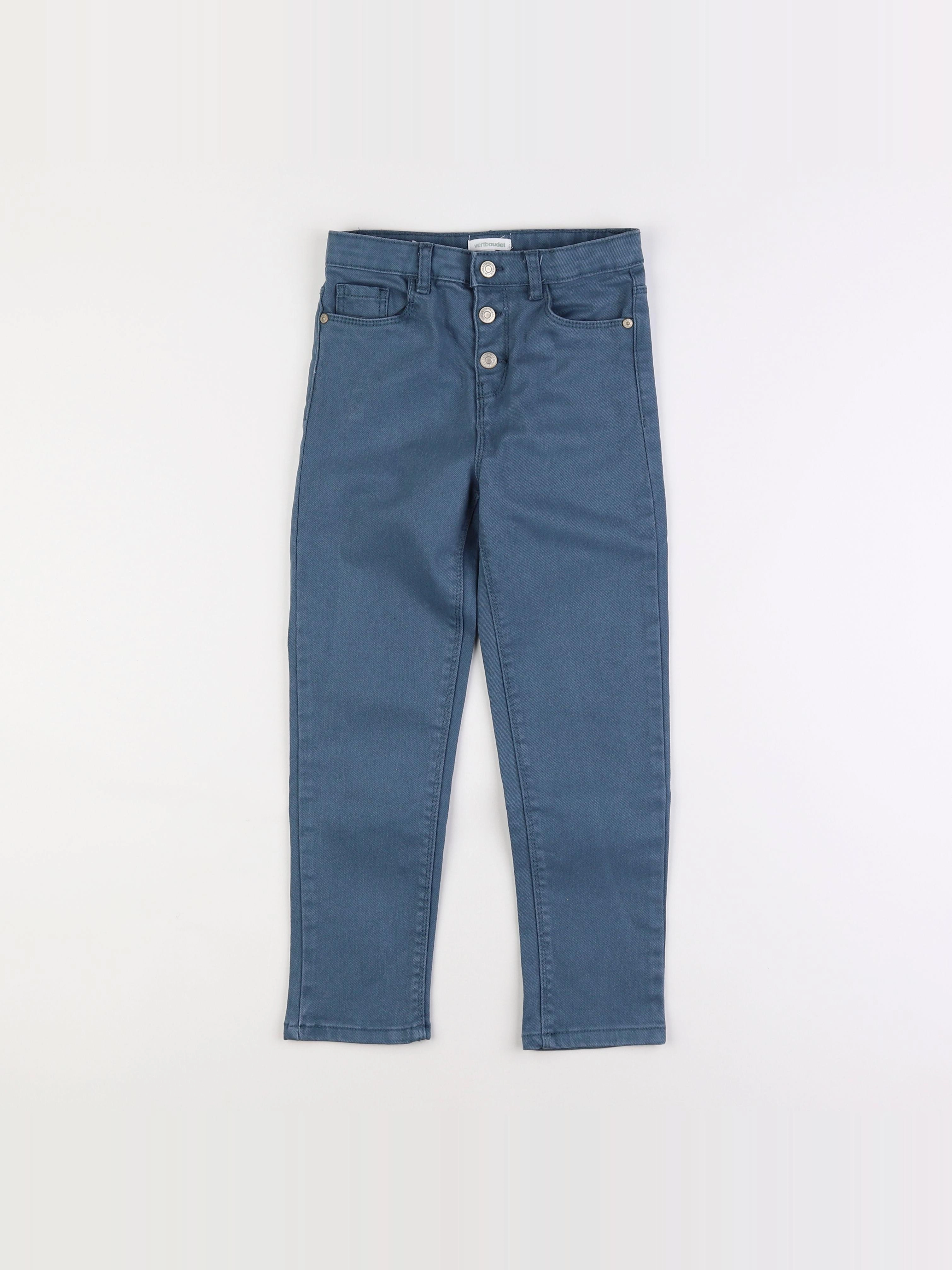 Vertbaudet - jean bleu - 7 ans