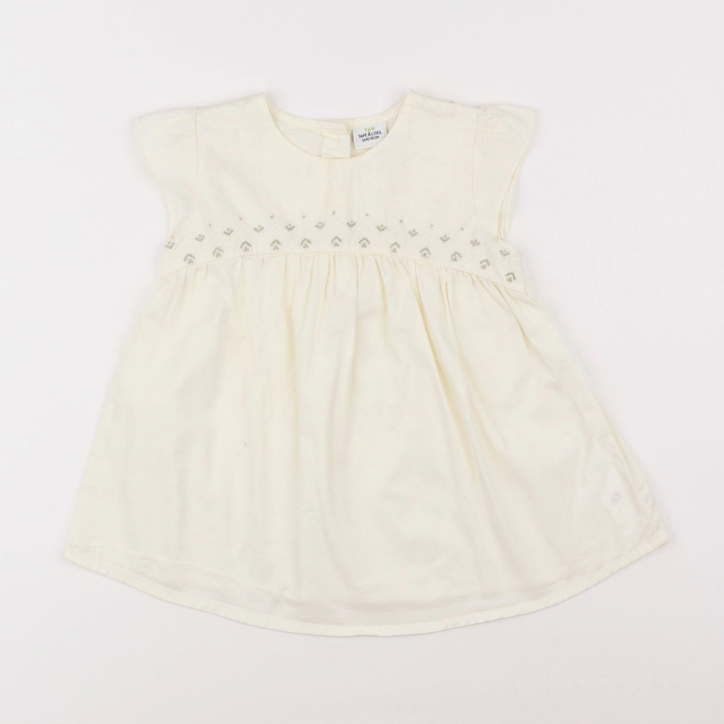 Tape à l'oeil - blouse beige - 3 ans