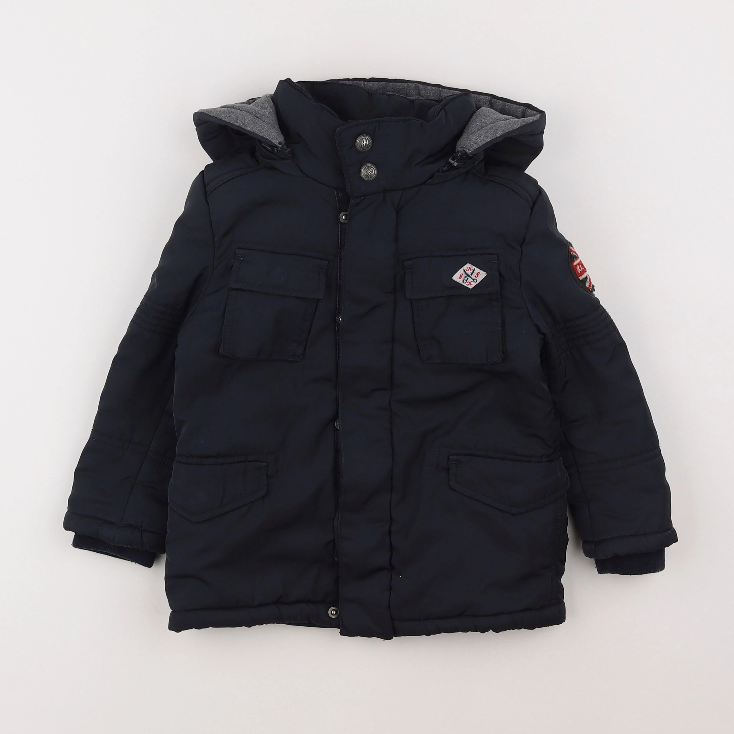 IKKS - parka bleu - 3 ans