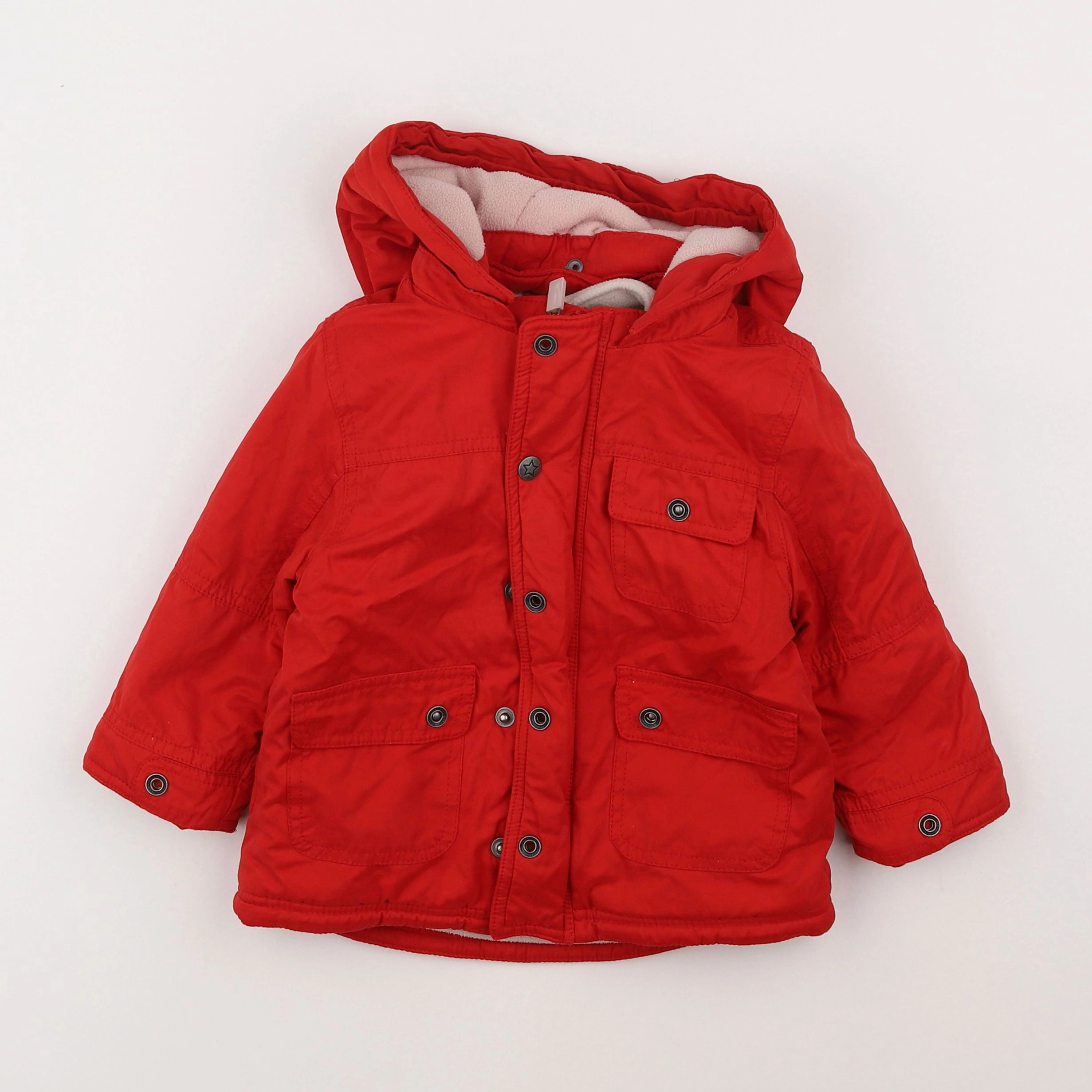 IKKS - parka rouge - 2 ans