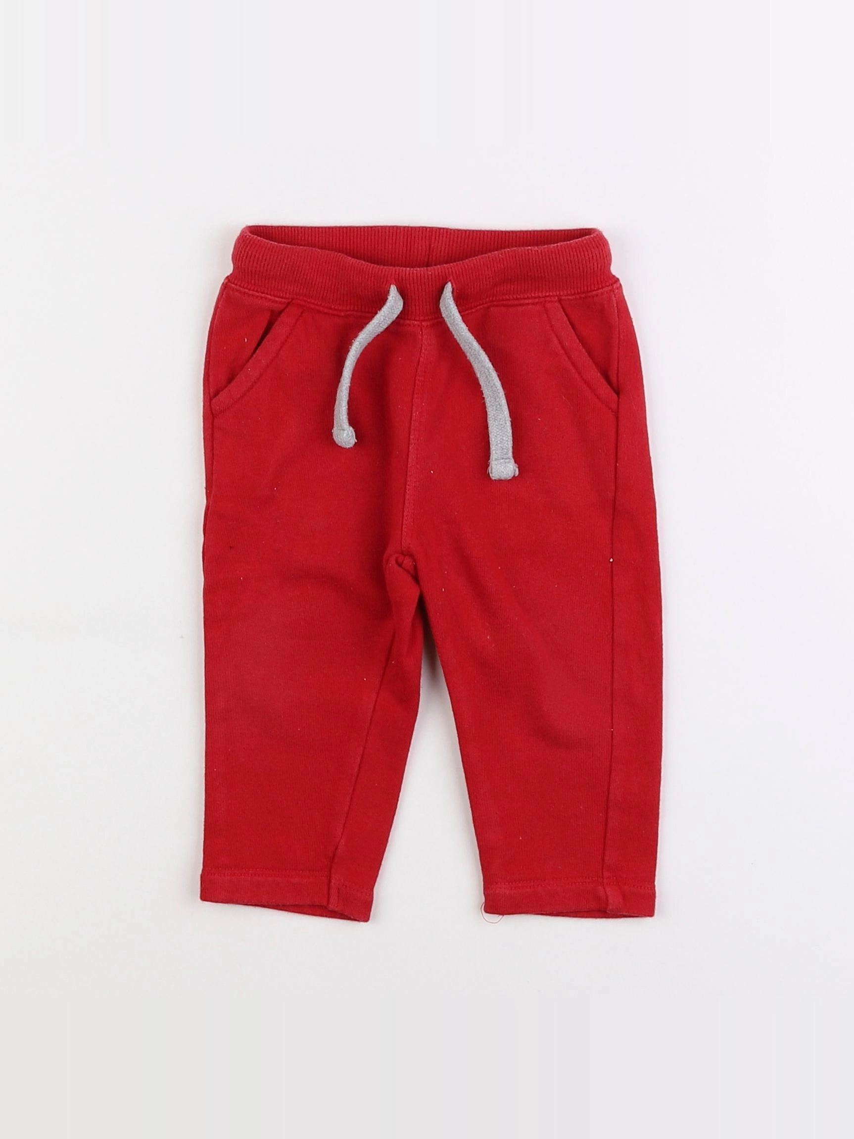 Boutchou - jogging rouge - 9 mois