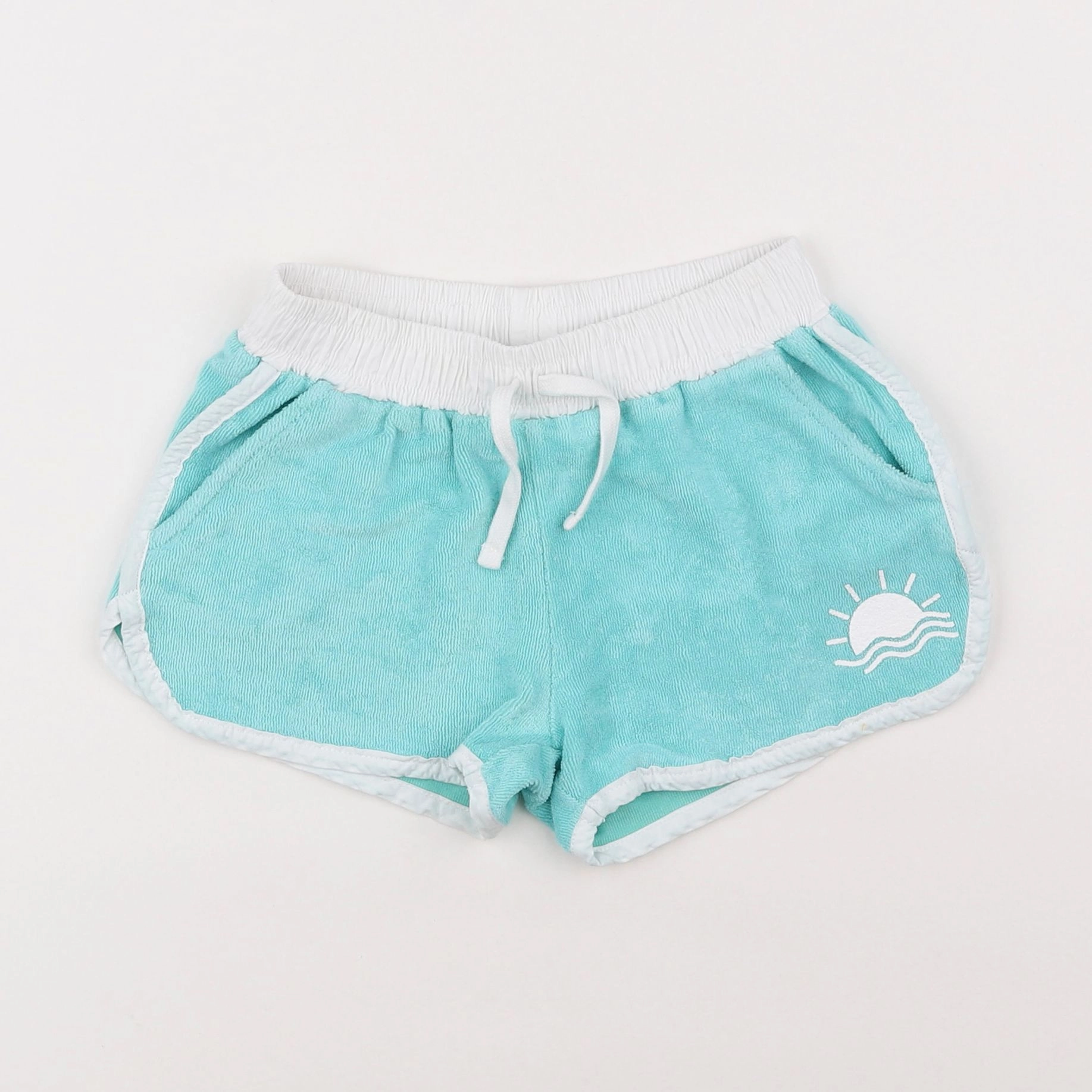 Zara - short bleu - 7 ans