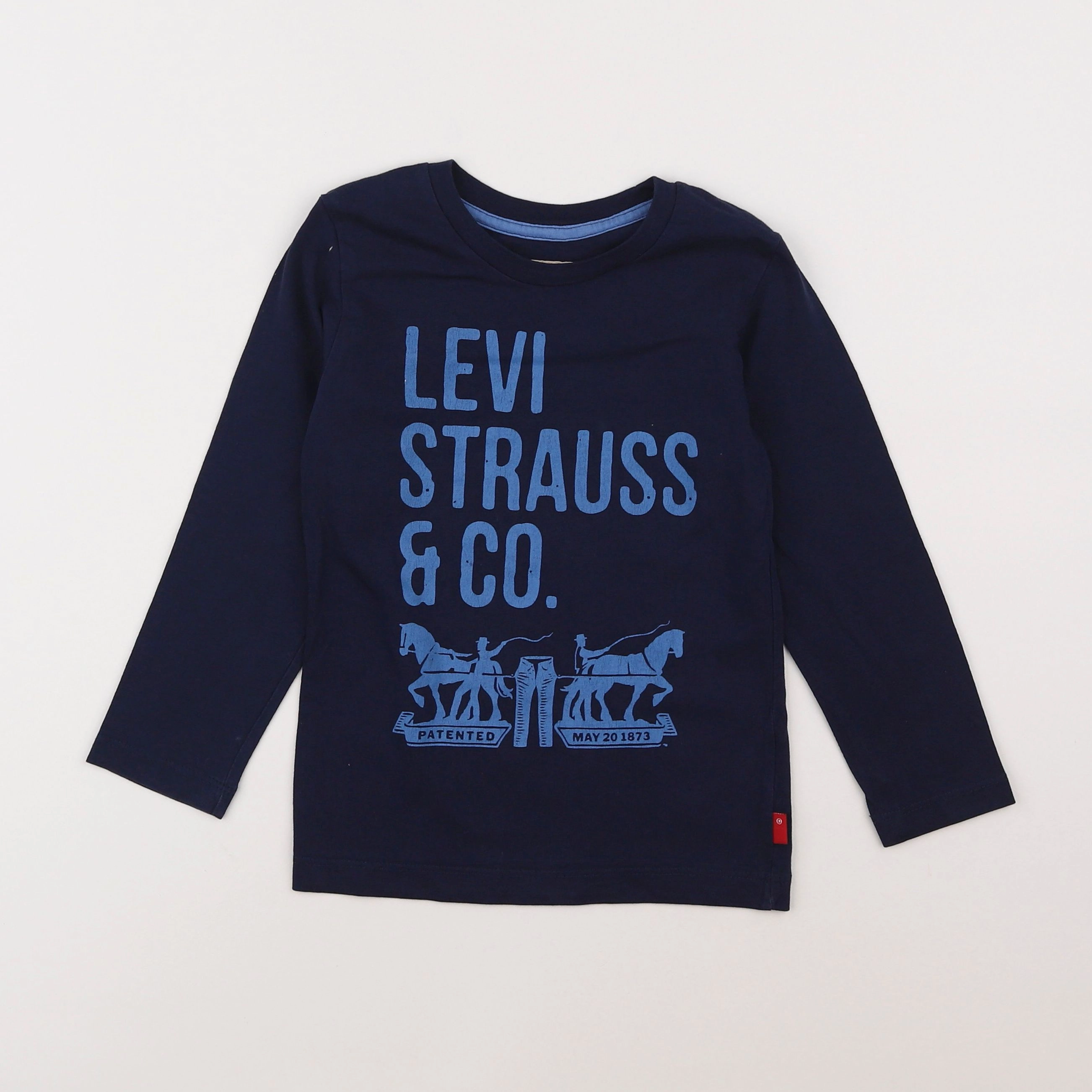 Levi's - tee-shirt bleu - 4 ans