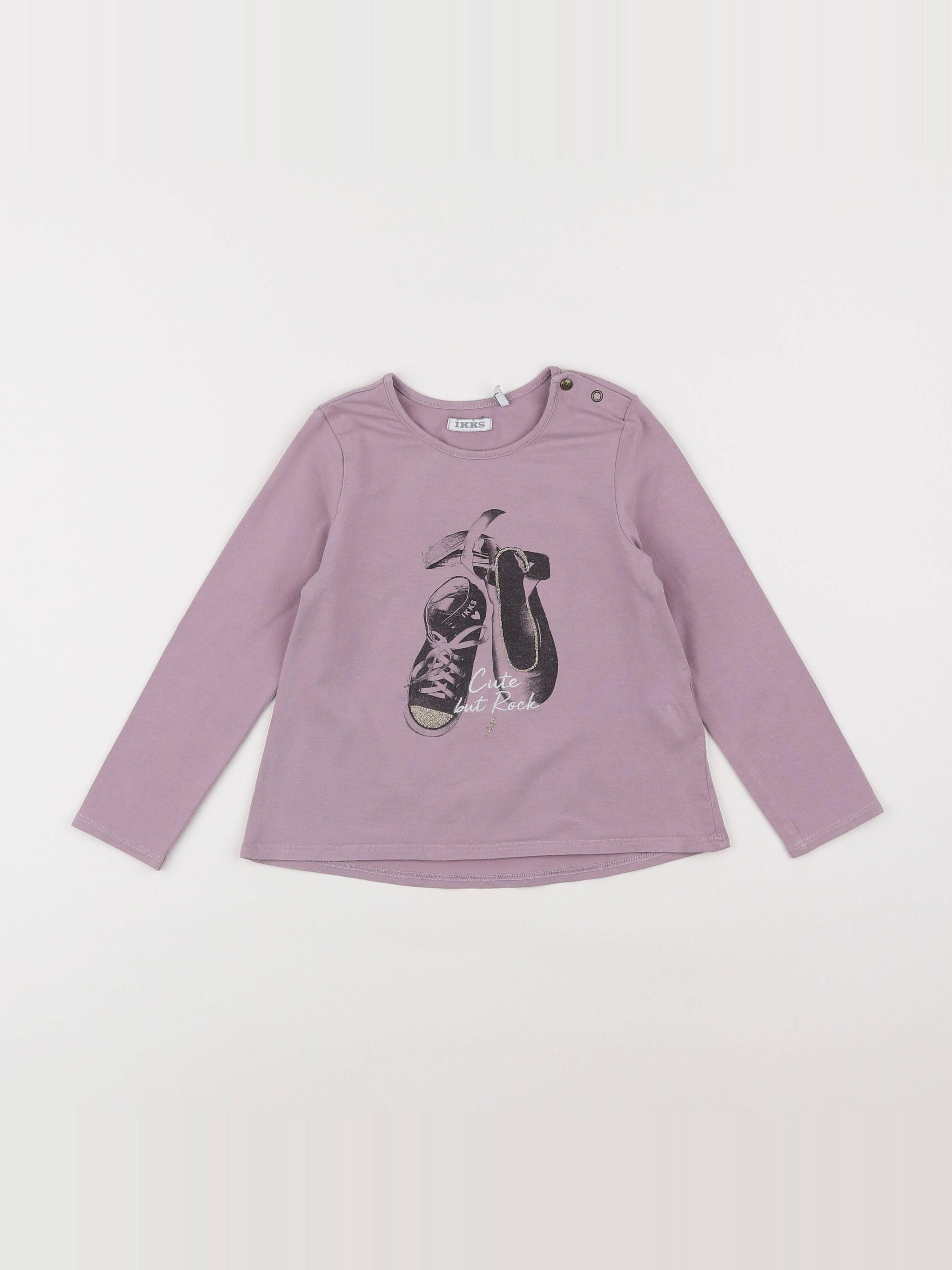 IKKS - tee-shirt violet - 3 ans