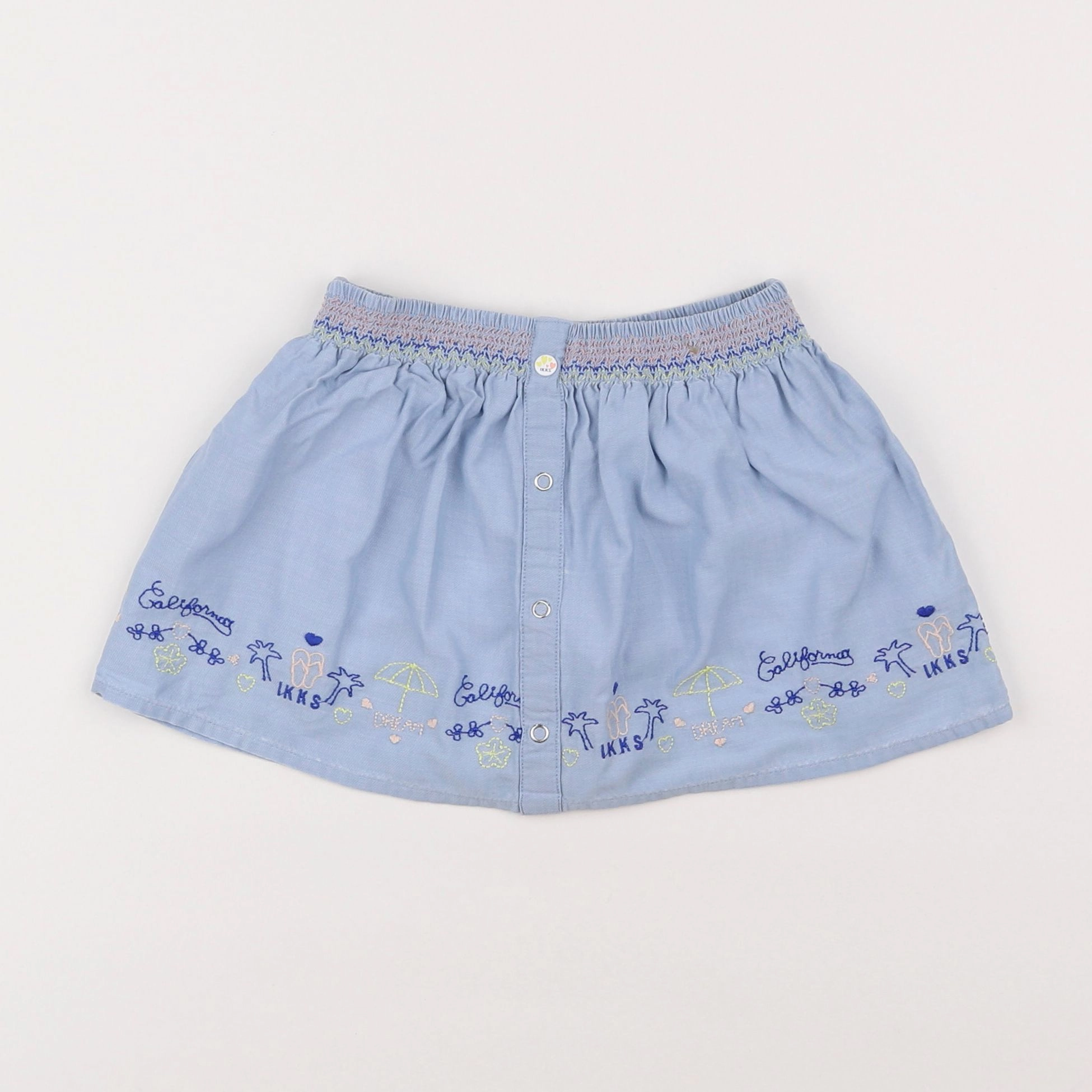 IKKS - jupe bleu - 2 ans