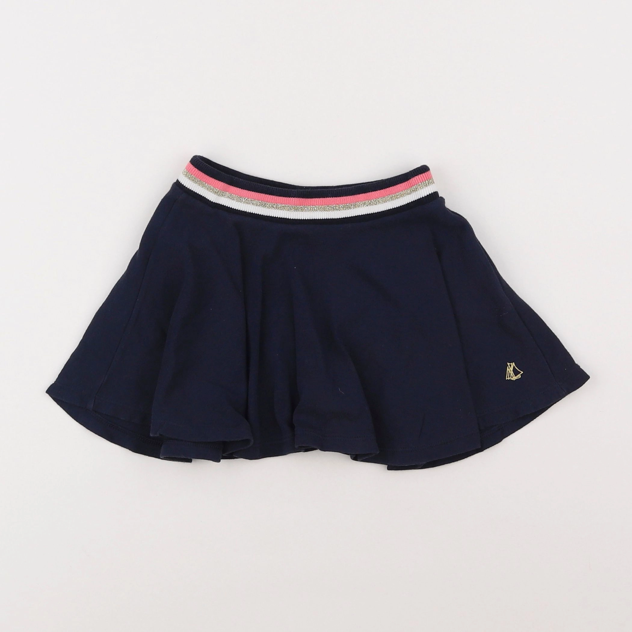 Petit Bateau - jupe bleu - 3 ans