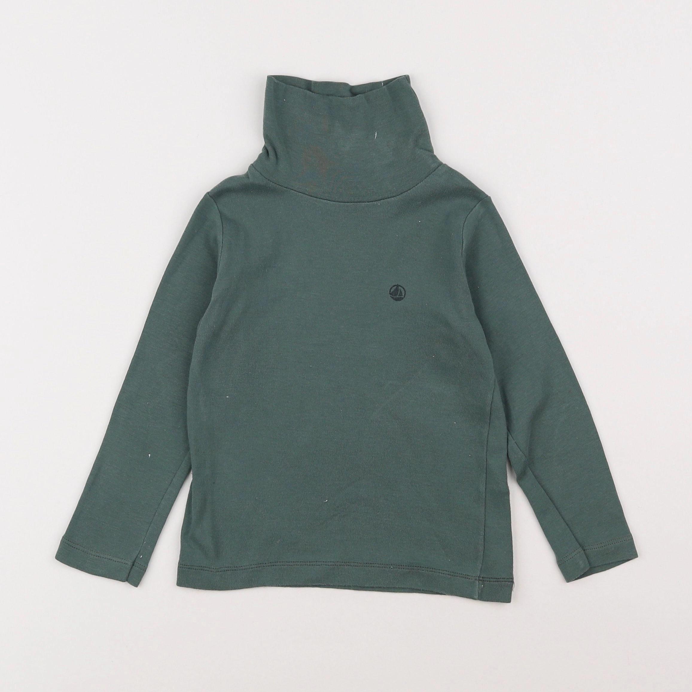 Petit Bateau - sous-pull vert - 4 ans