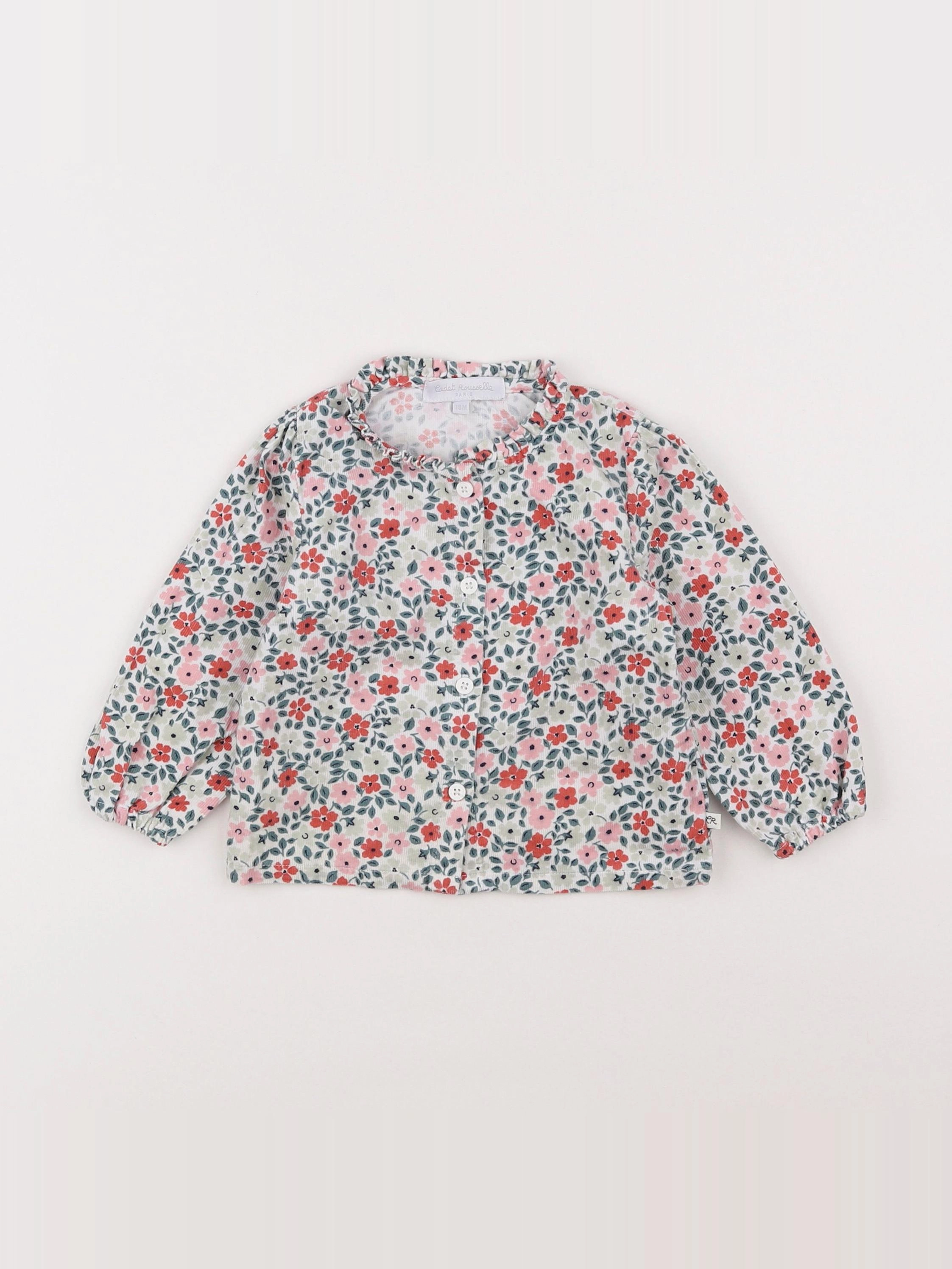 Cadet Rousselle - blouse rose - 18 mois