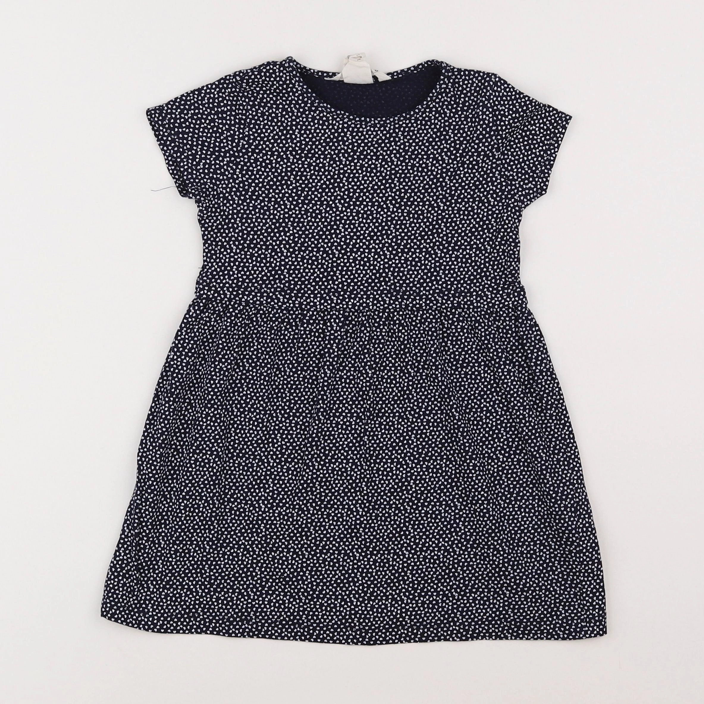 H&M - robe bleu - 2 ans