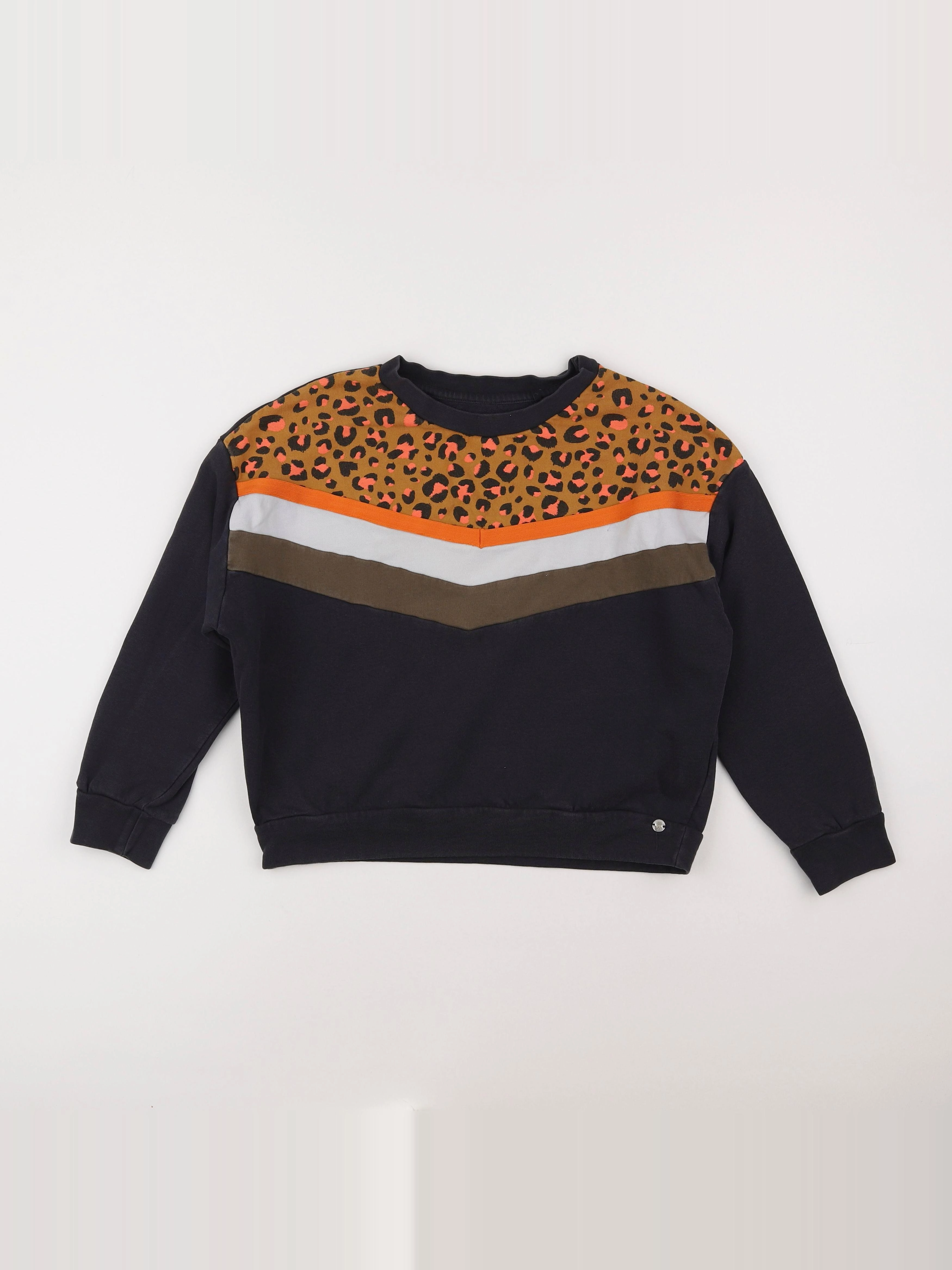 IKKS - sweat bleu - 10 ans