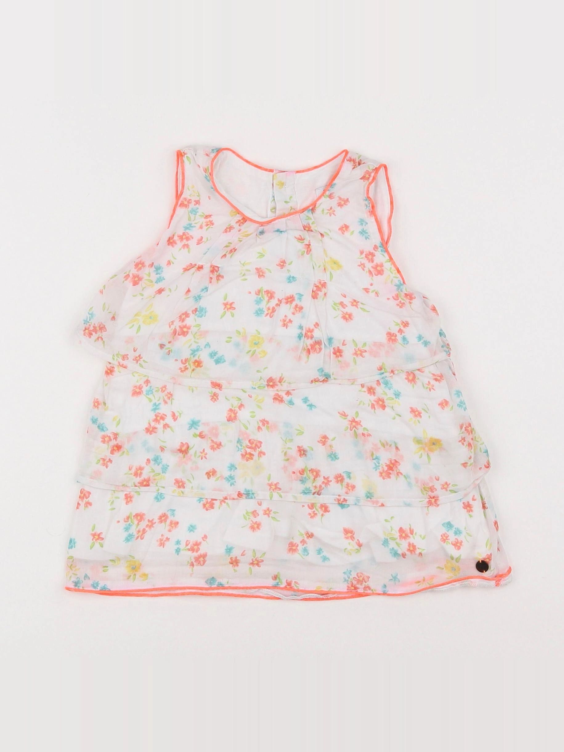 IKKS - robe blanc - 12 mois