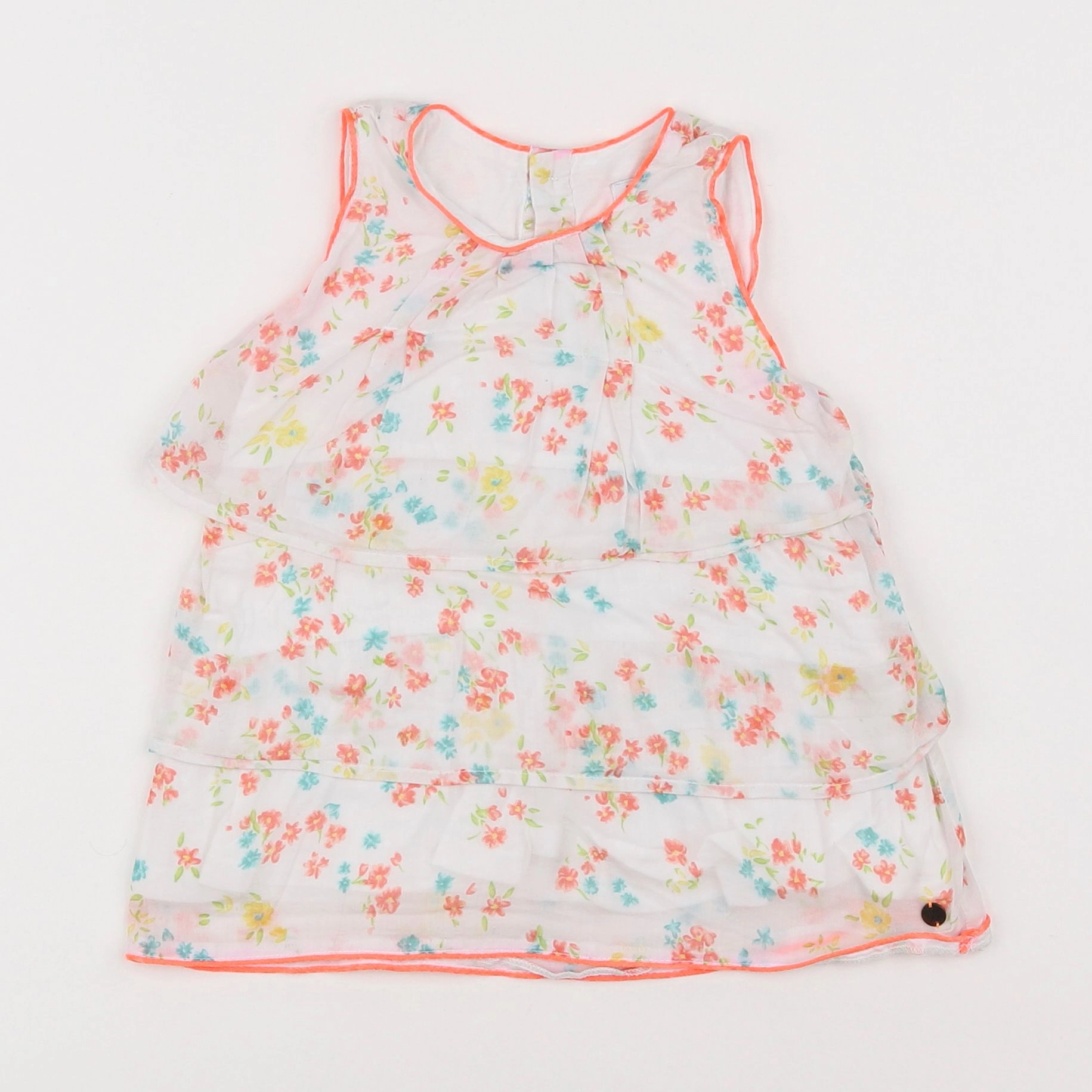 IKKS - robe blanc - 12 mois