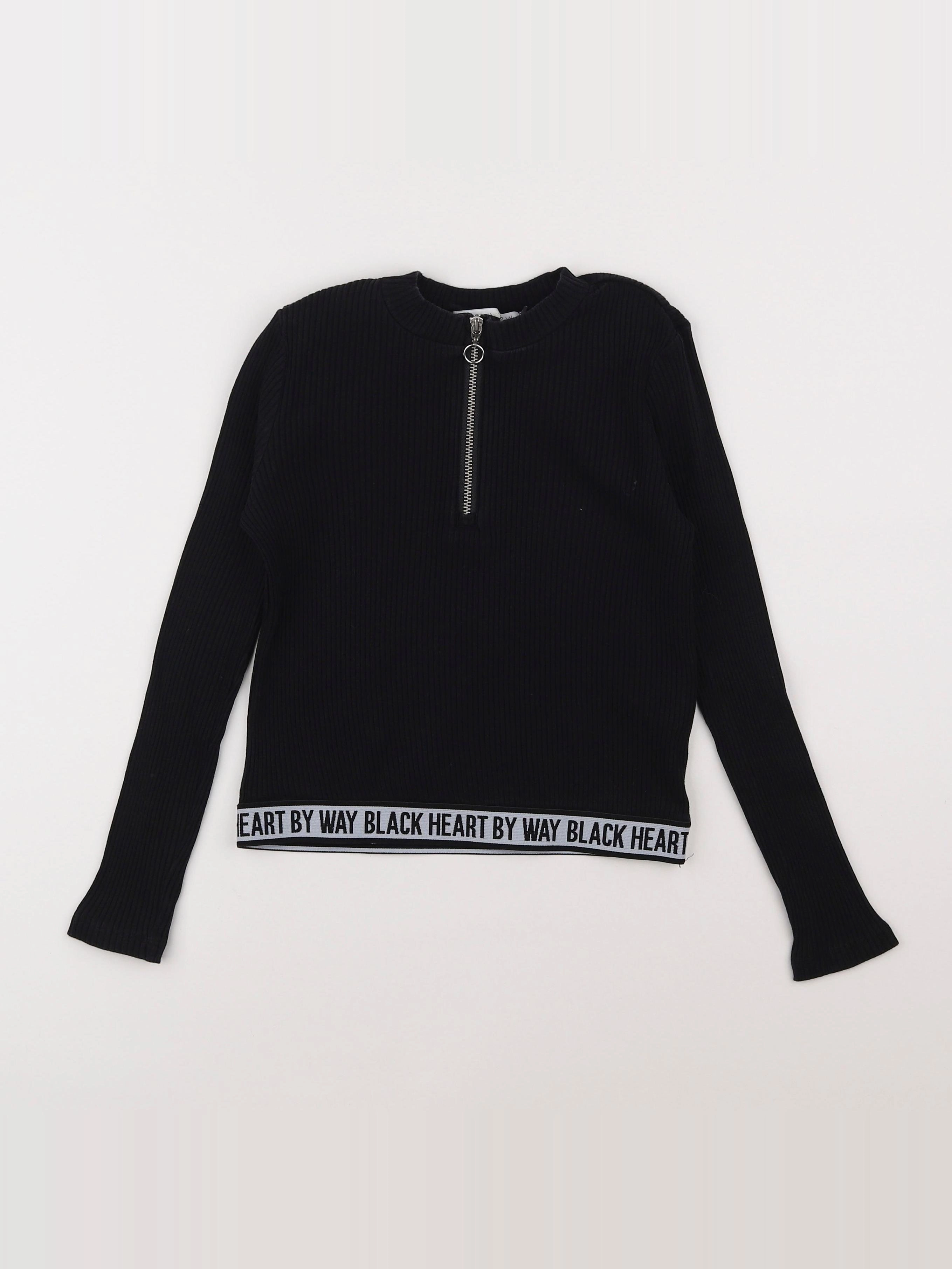 IKKS - tee-shirt noir - 10 ans