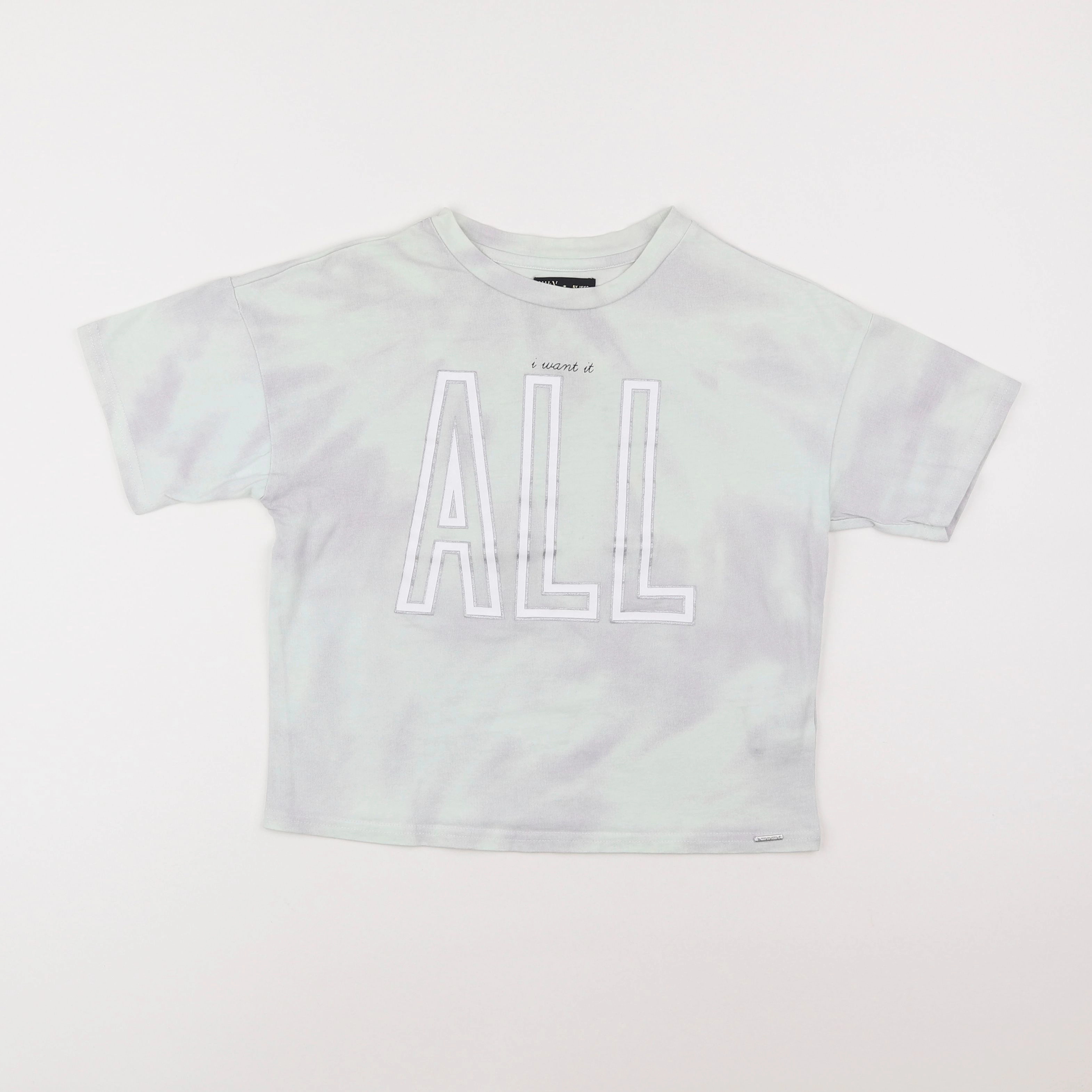 IKKS - tee-shirt gris - 10 ans