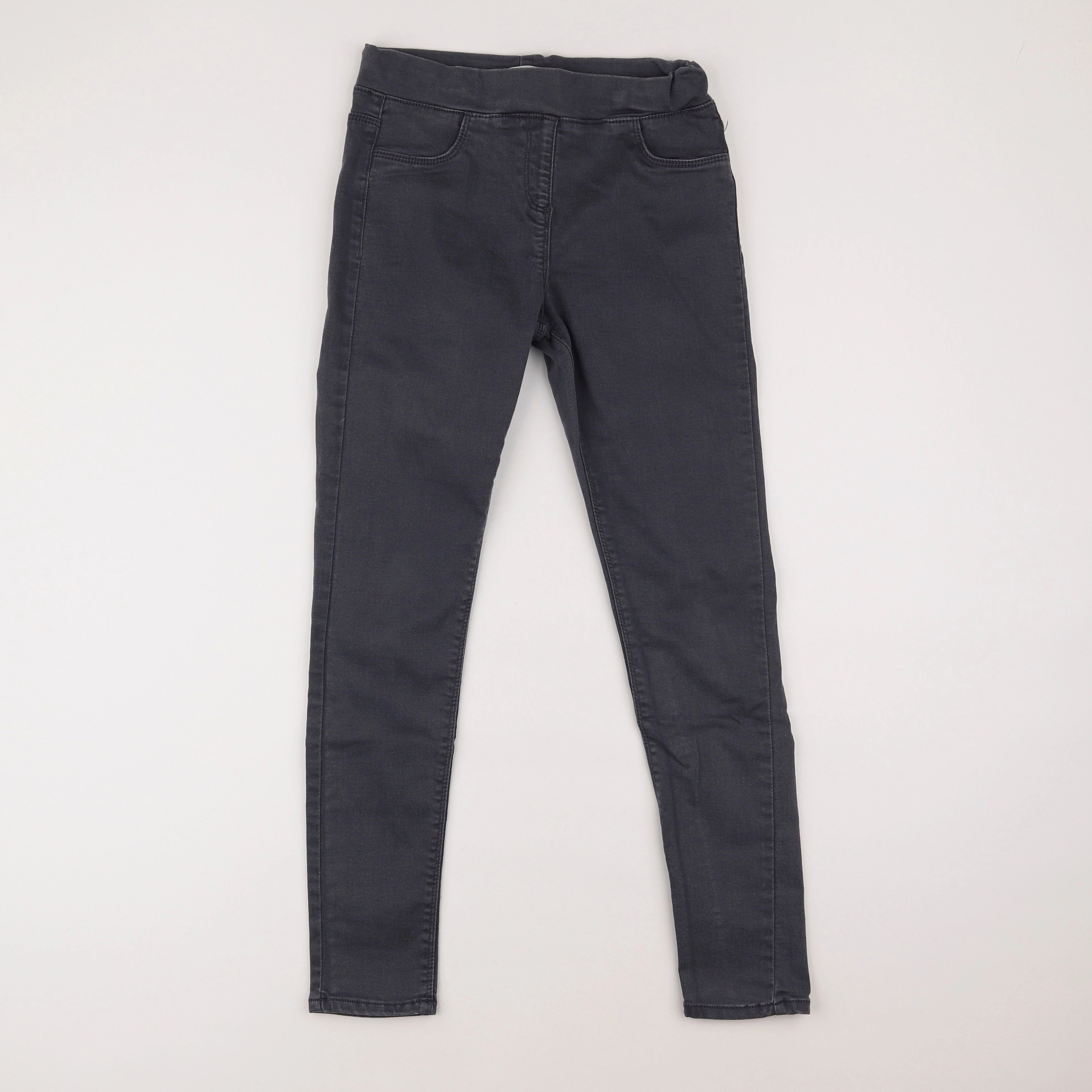 Vertbaudet - jegging gris - 12 ans