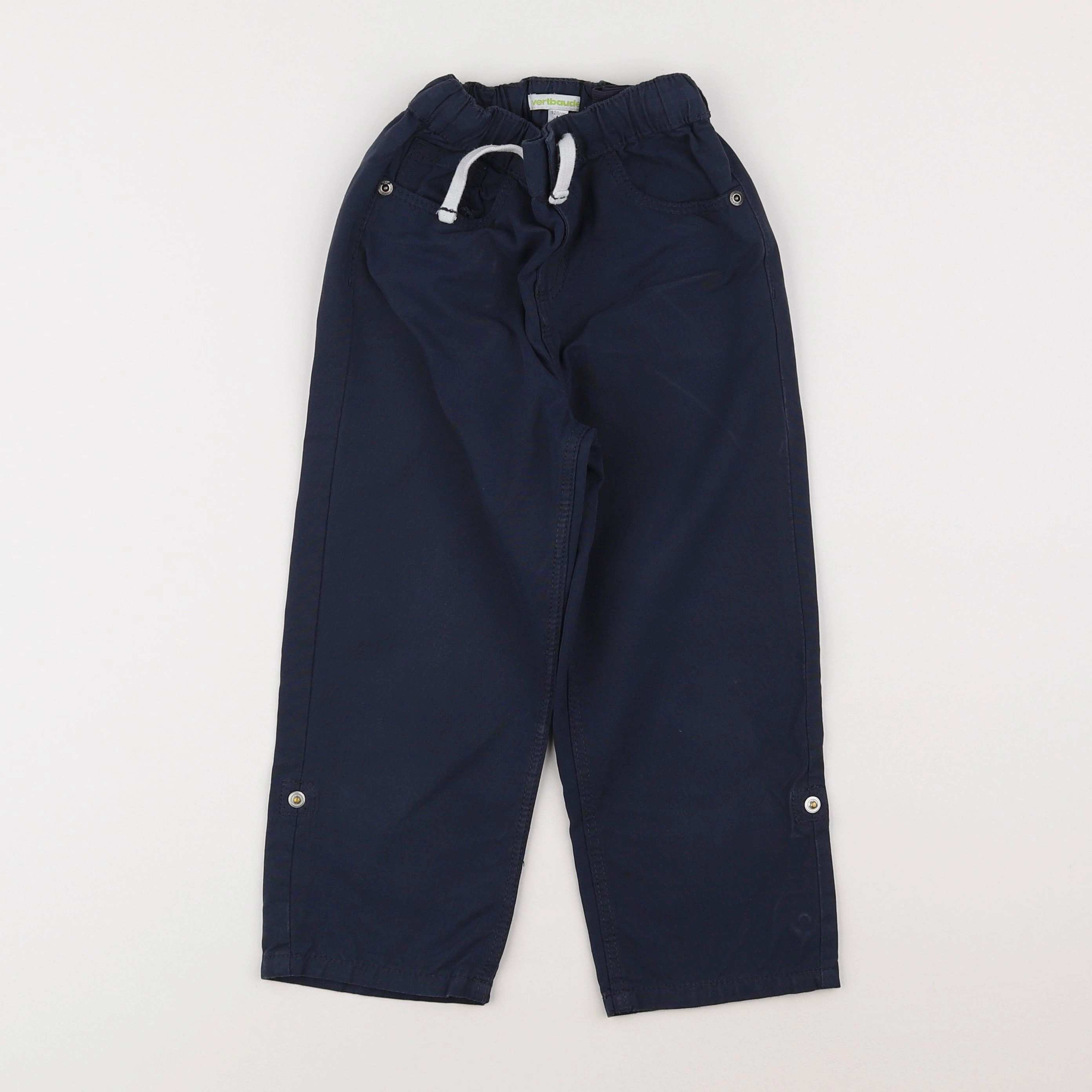 Vertbaudet - pantalon bleu - 8 ans