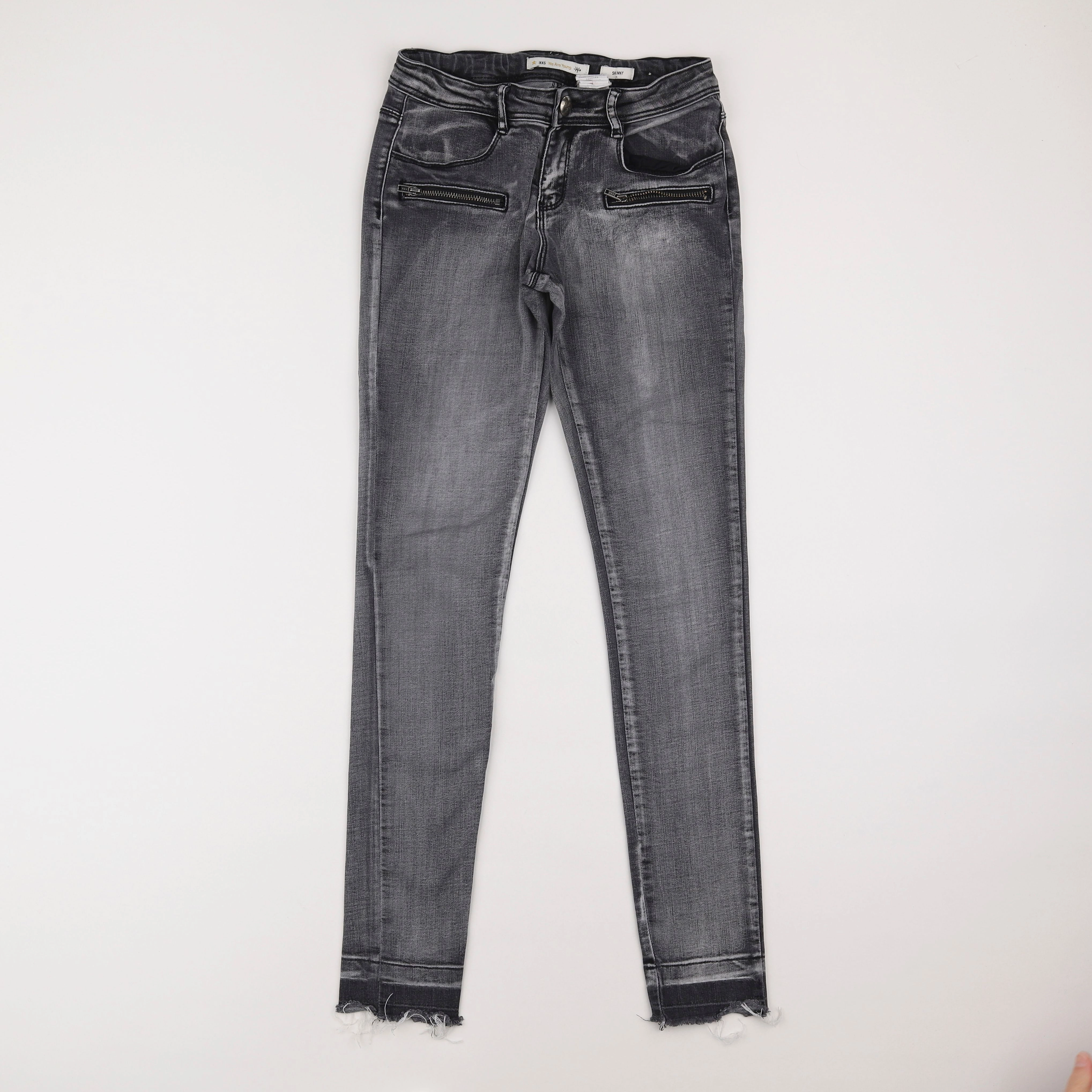 IKKS - jean gris - 12 ans