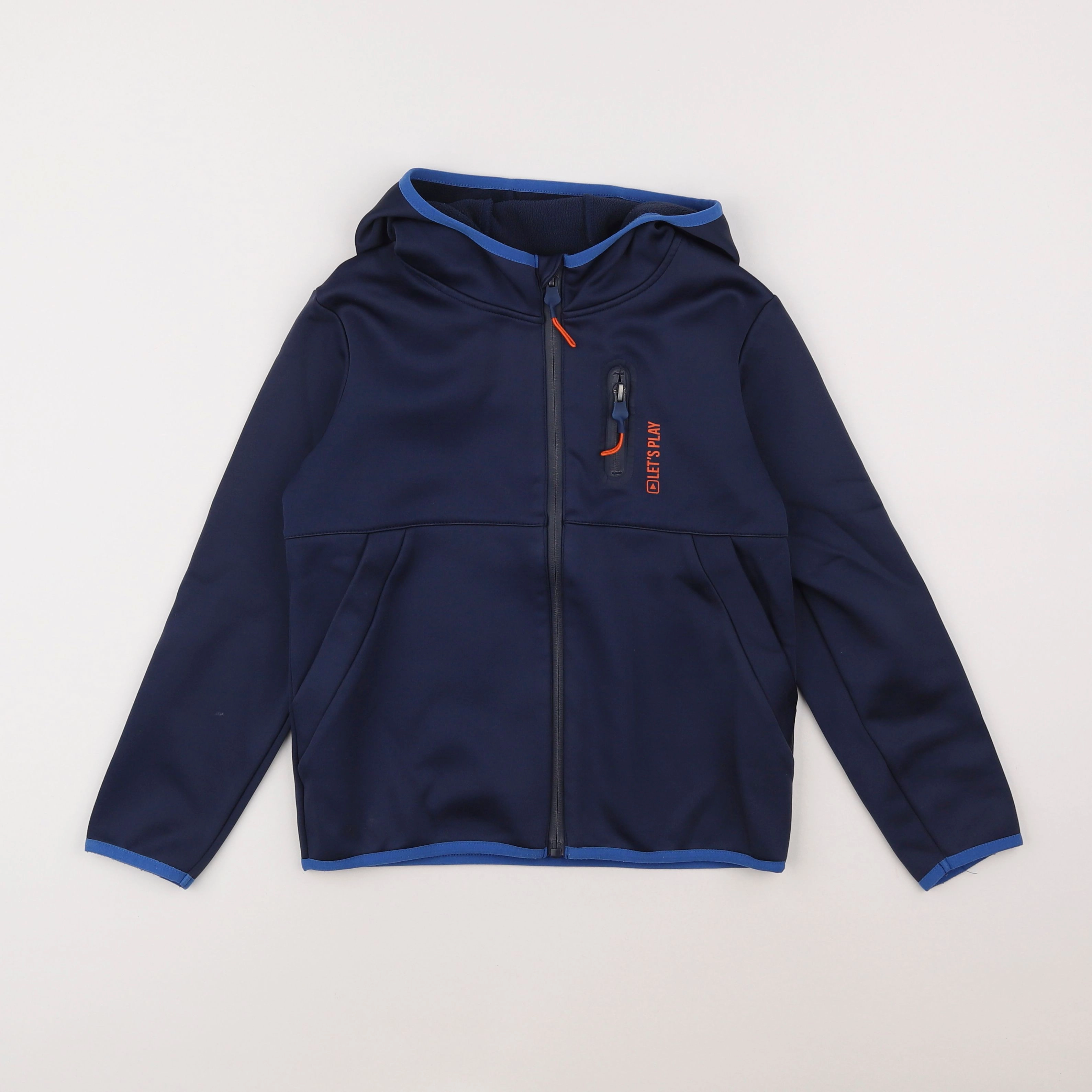 Vertbaudet - sweat bleu - 10 ans