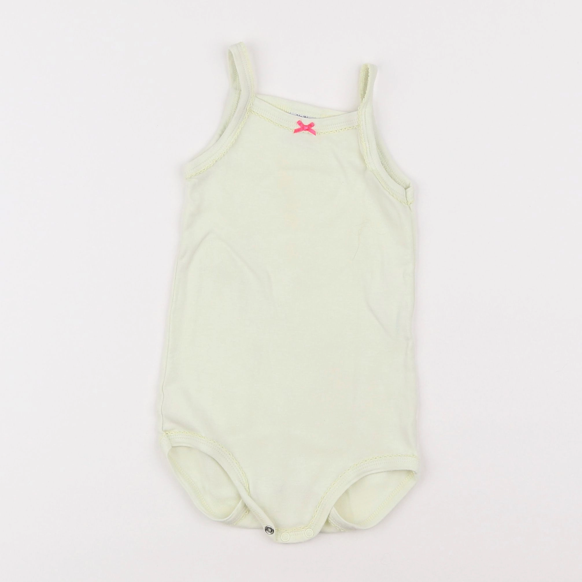 Petit Bateau - body jaune - 2 ans