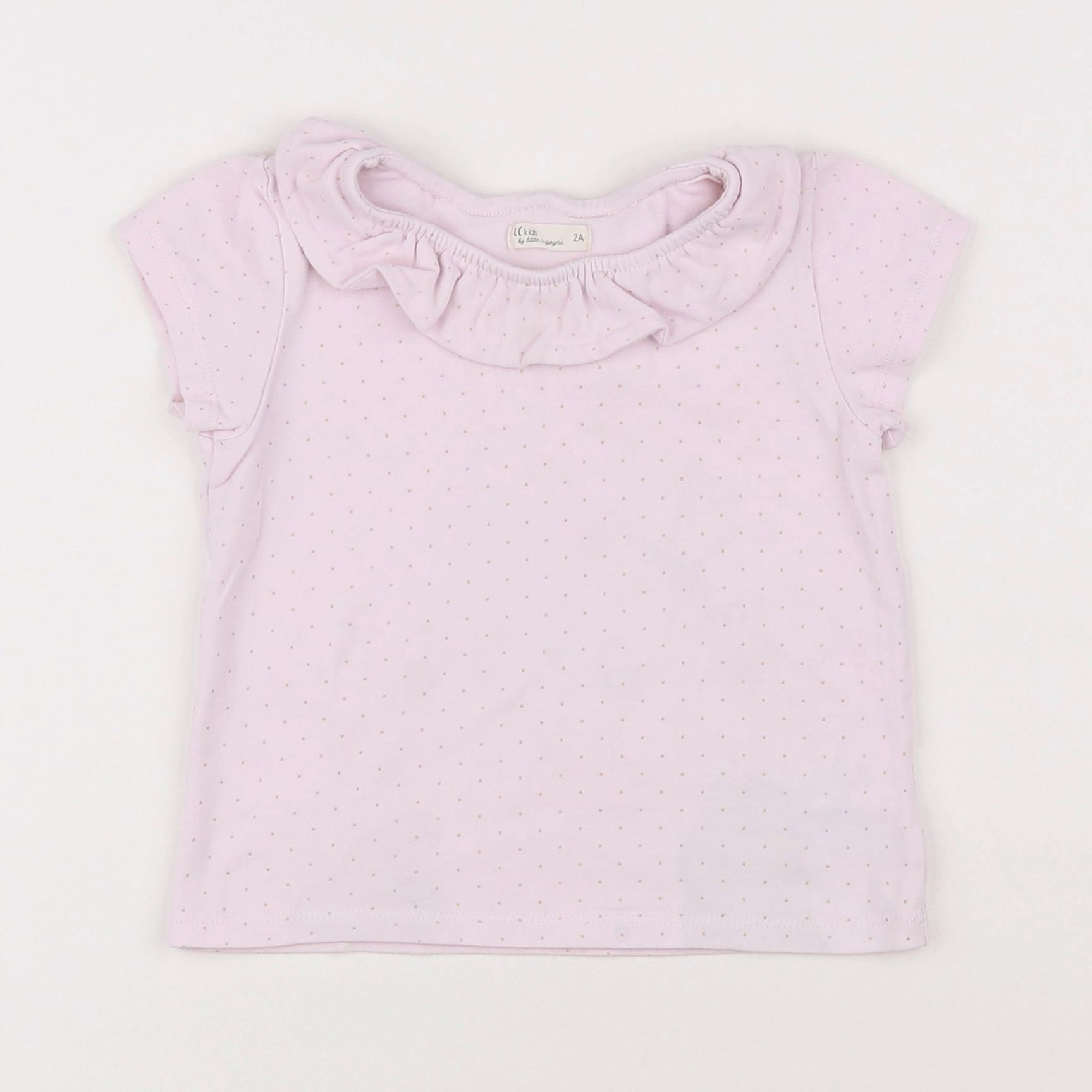 Little Cigogne - tee-shirt rose - 2 ans