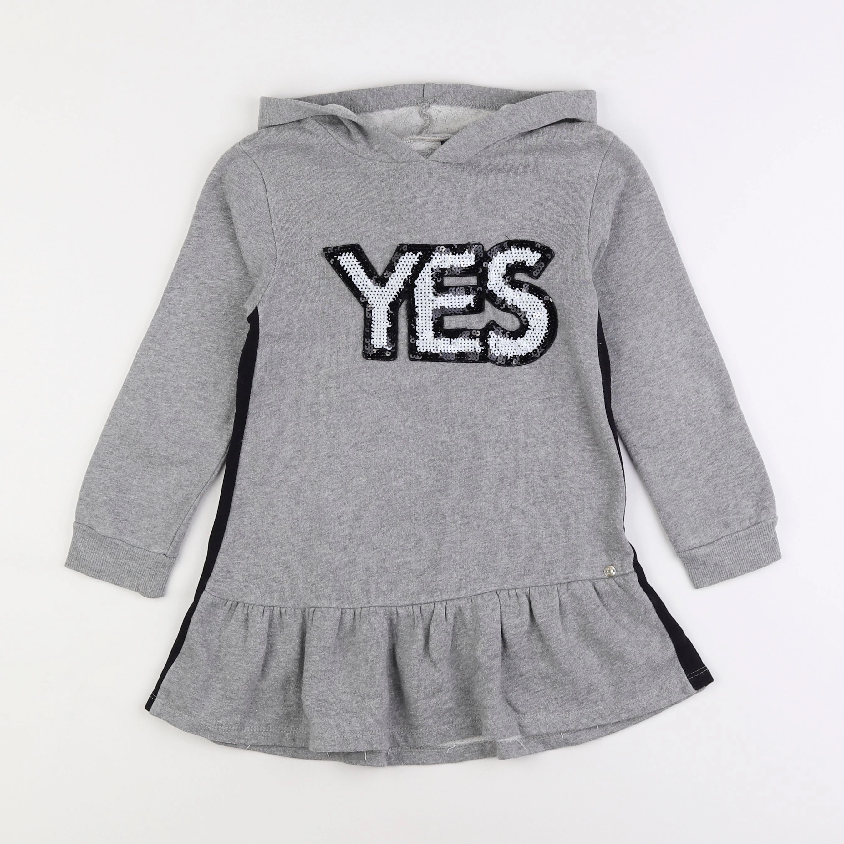IKKS - robe gris - 5 ans